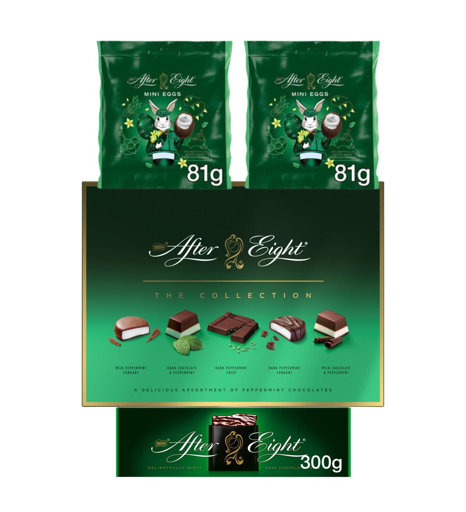 After Eight Gift Set Bundle - Assorted Mints Chocolate Box After Eight Bites & Thins - Dark Chocolate & Mint Chocolate After Eight Chocolate Gift - Buy Online on GoSupps.com