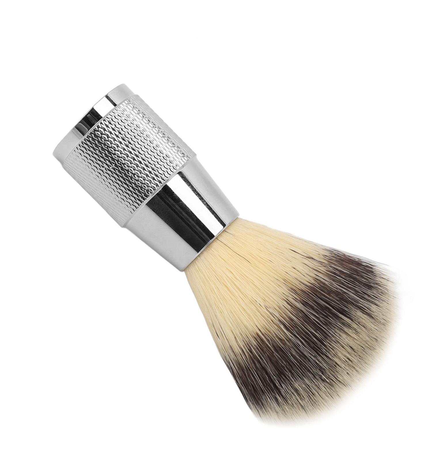 Premium Shaving Brush for Men | Easy Grip Synthetic Bristles | Lightweight Shaving Cream Brush | Ideal for Salon & Home Use - Buy Online on GoSupps.com