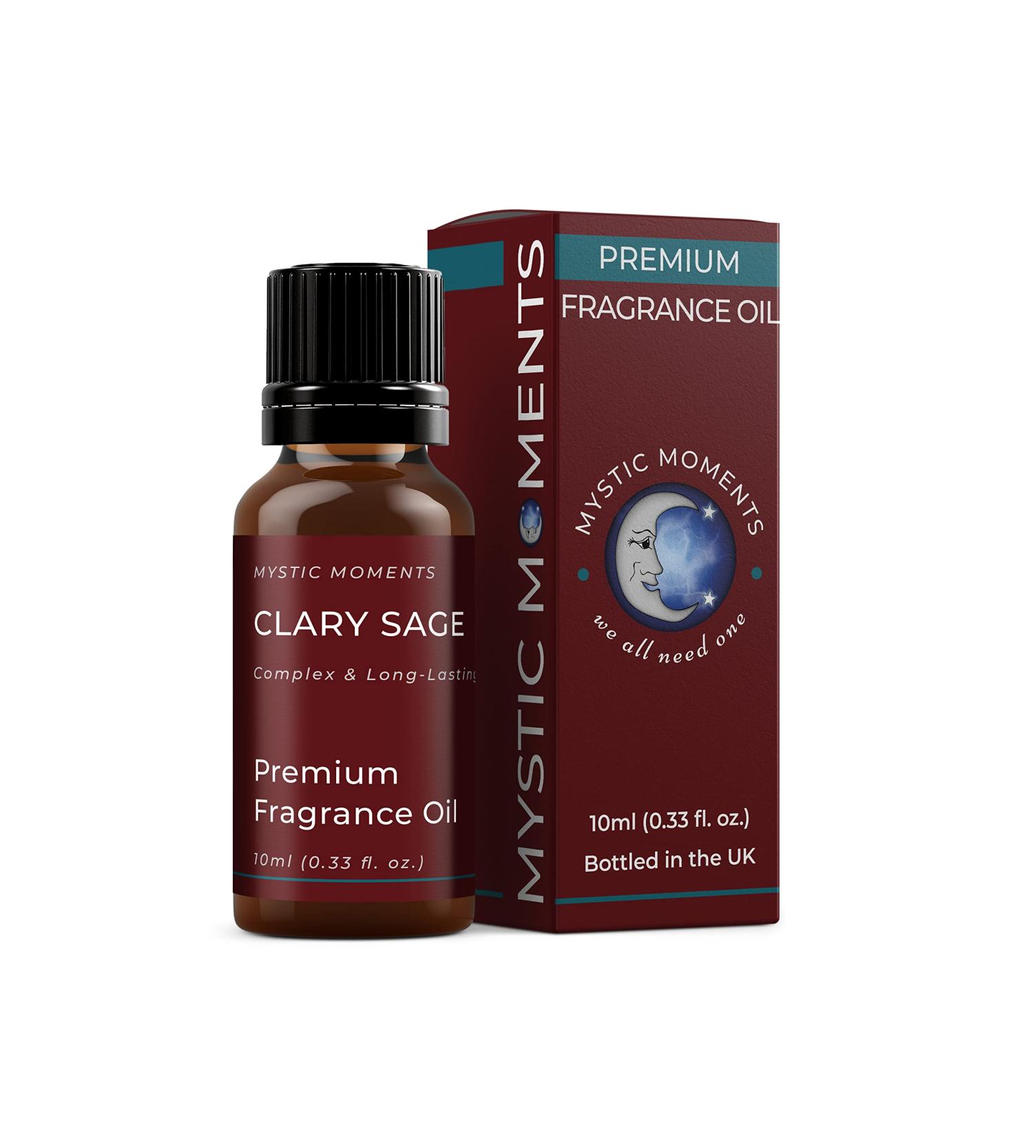 Mystic Moments Clary Sage Fragrance Oil - 10ml - Buy Online on GoSupps.com