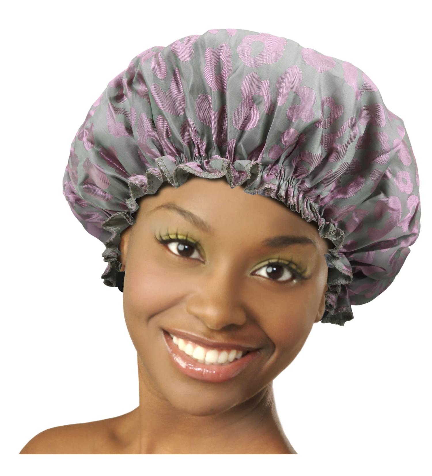 Patterned Sleep Cap XL - Light Leopard Print by DONNA ARGAN - Buy Online on GoSupps.com