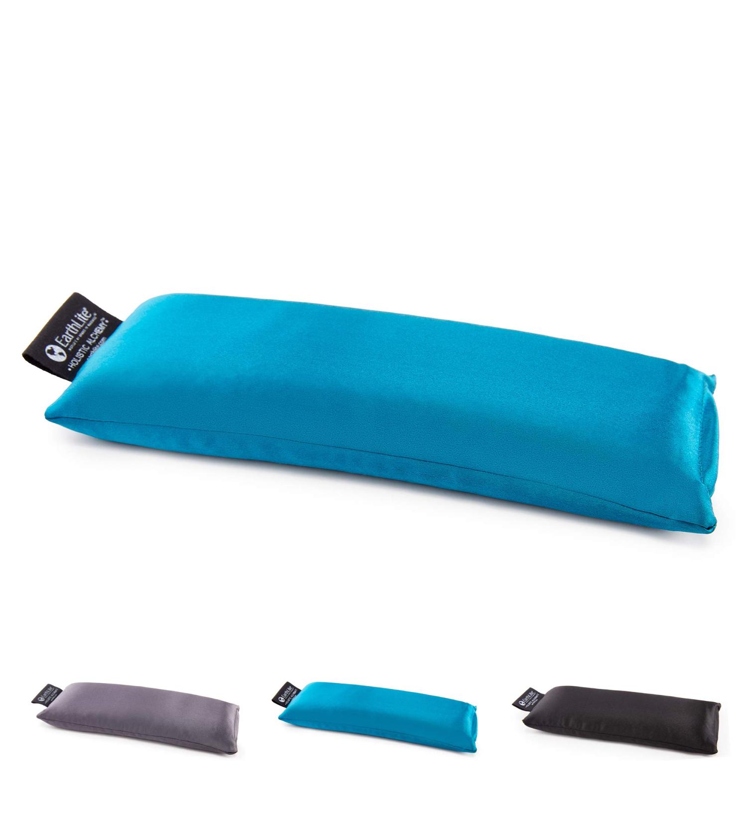 EARTHLITE Holistic Alchemy Aromatherapy Eye Pillow - 100% Silk Cover with Natural Herbs & Flax Seeds for Weighted Cooling & Soothing Relief - Buy Online on GoSupps.com