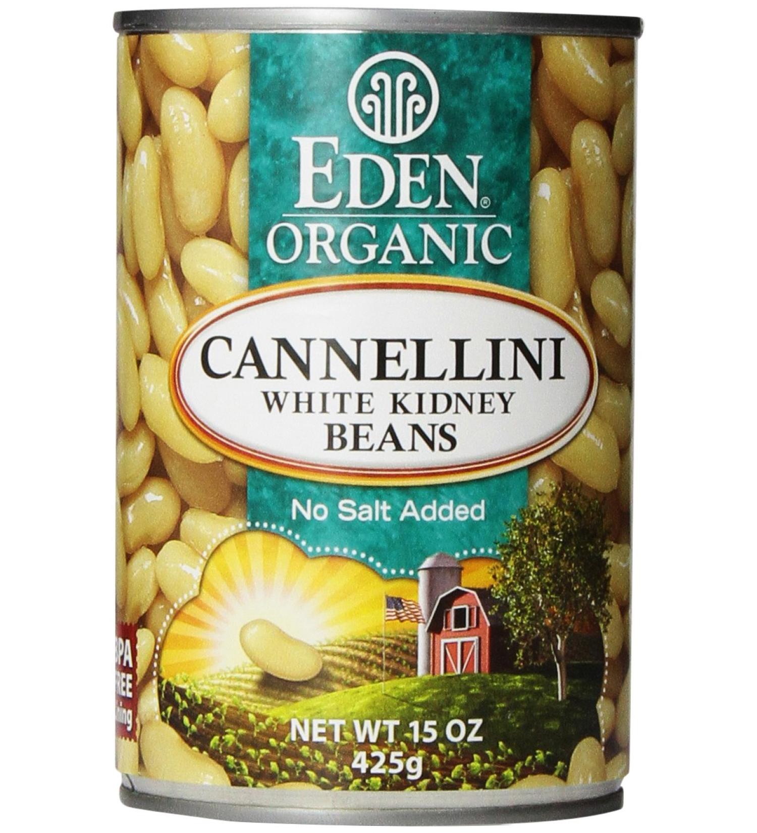 Eden Organic Cannellini White Kidney Beans 15 Oz - Buy Online Now! - Buy Online on GoSupps.com
