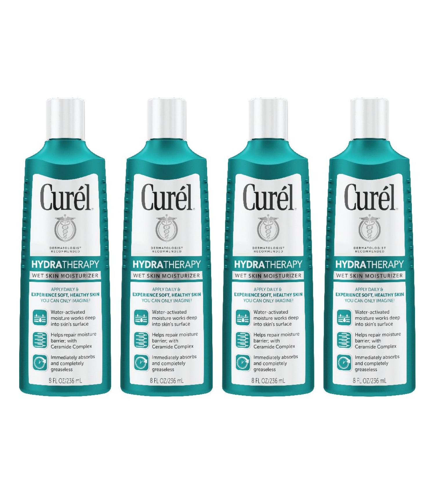 Curl Hydra Therapy Wet Skin Moisturizer - 8 Fl Oz (Pack of 4) for Dry & Extra-Dry Skin - Buy Online on GoSupps.com