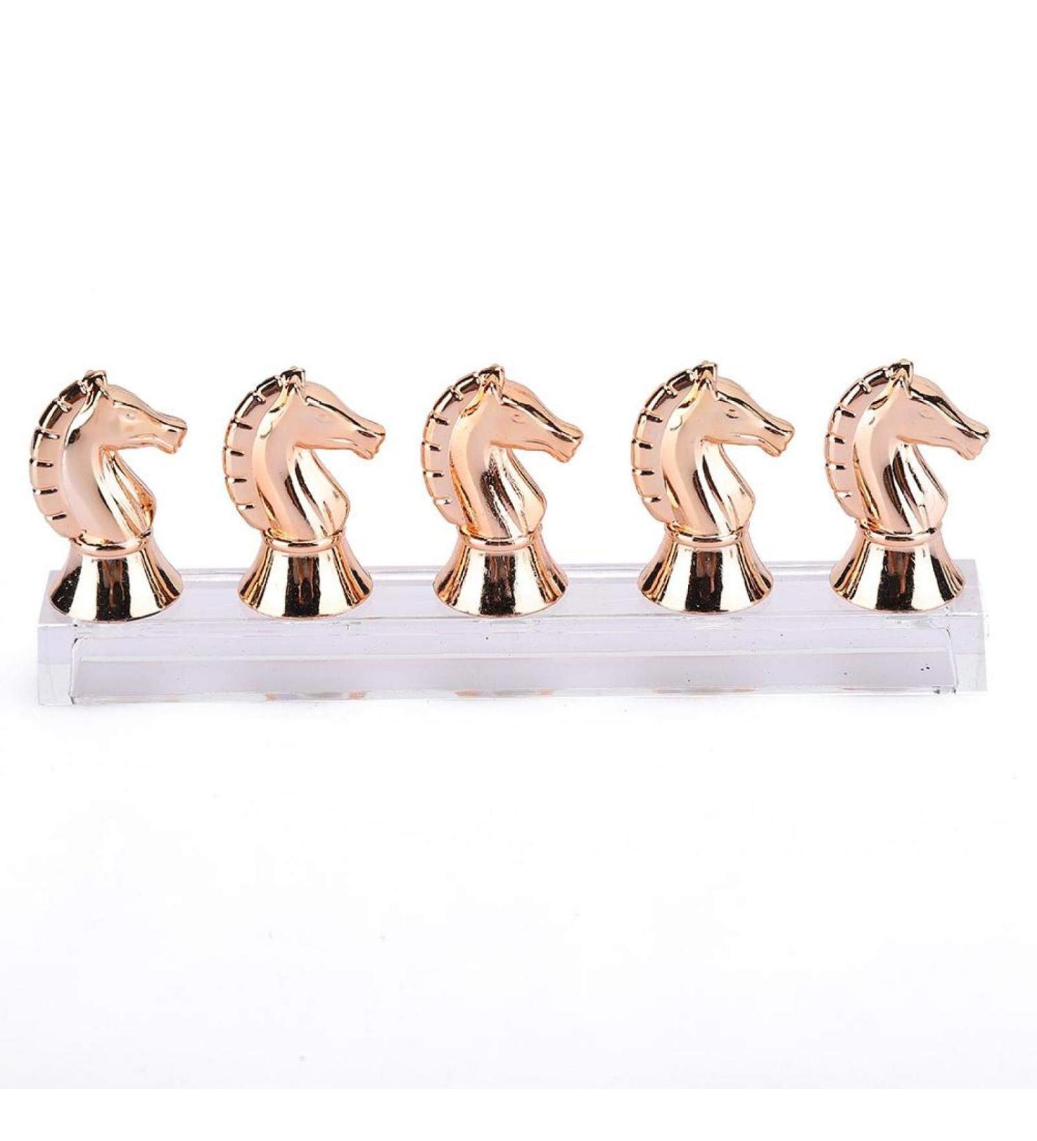 Horse Head Nail Tip Nail Tip Holder DIY Training Tips Display Practice Rack Magnet Adsorption False Nail Display Support Holders False Nail Tip Manicure Tool(Rose Gold) - Buy Online on GoSupps.com