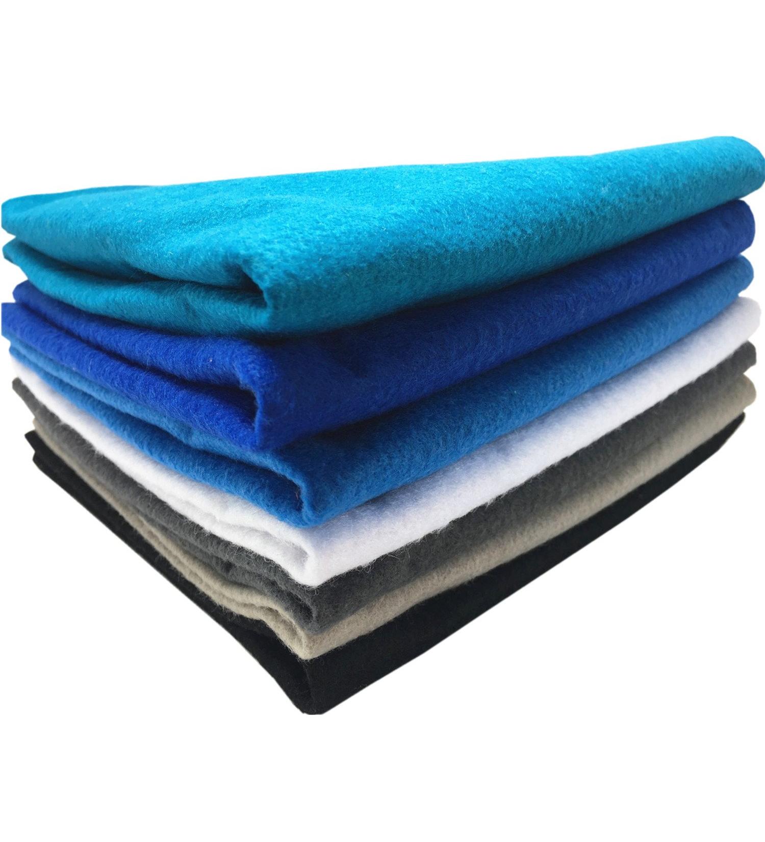 Felt Squares 7pcs Assorted Colors Pack - 18x18 Soft Fabric Sheets for DIY Craft Sewing - Winter Series - Buy Online on GoSupps.com