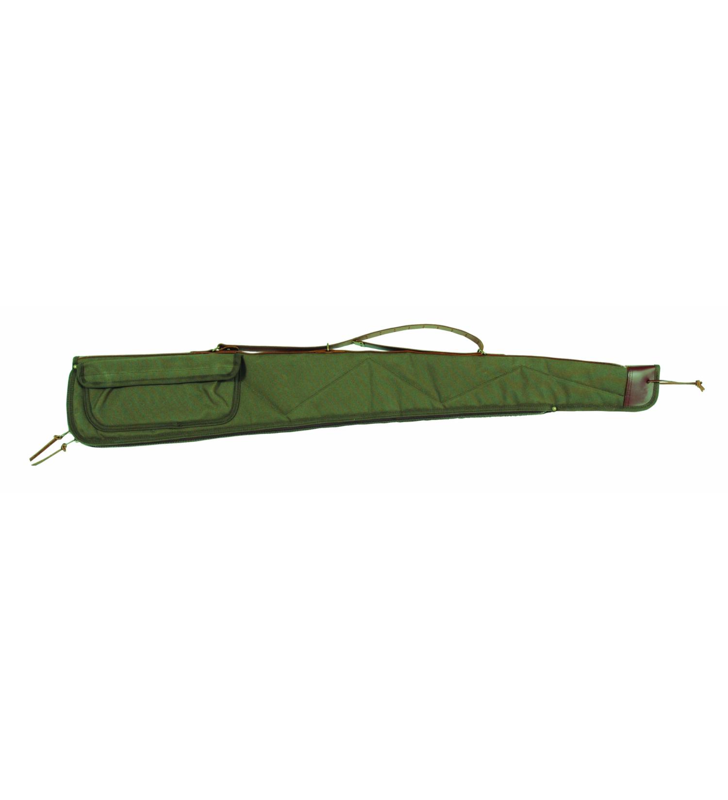Bob Allen BA2100 Canvas Shotgun Case Green 48"