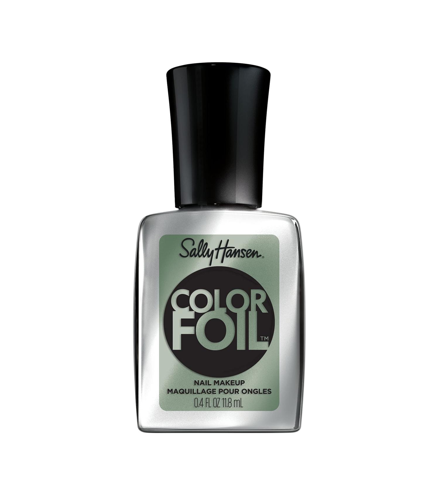 Sally Hansen Color Foil Nail Polish in Cutting Hedge - 0.4 Fl Oz - Long Lasting Formula - Pack of 1 - Buy Online on GoSupps.com