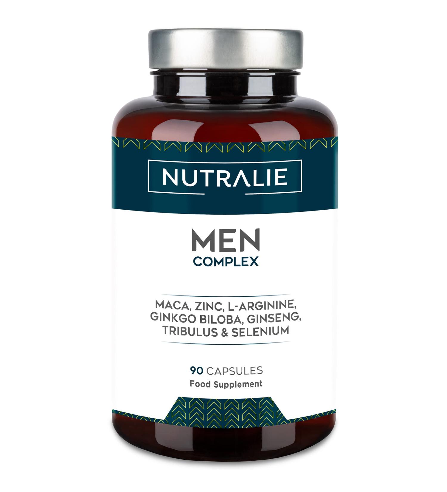 TESTOPLUS Powerful Man - Performance Energy Resistance - Extra Strong Male Complex - Strong Dosage of Maca Tribulus Terrestris L'Arginina Ginseng Ginkgo Biloba | 90 NUTRALIE Capsules - Buy Online on GoSupps.com
