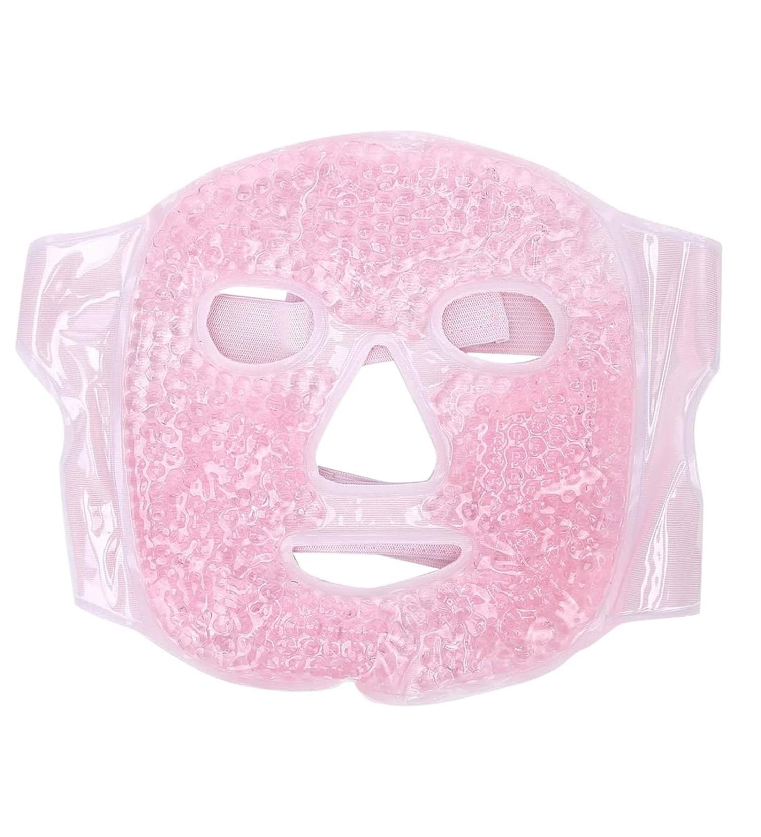Cooling Face Mask Reusable Ice Face Mask Women Ice Mask for Face Facial Care Suitable for Reducing Facial Swelling/Dark Circles/Swelling/Facial Relaxation/Reduce Eye Bags/Headache - Buy Online on GoSupps.com
