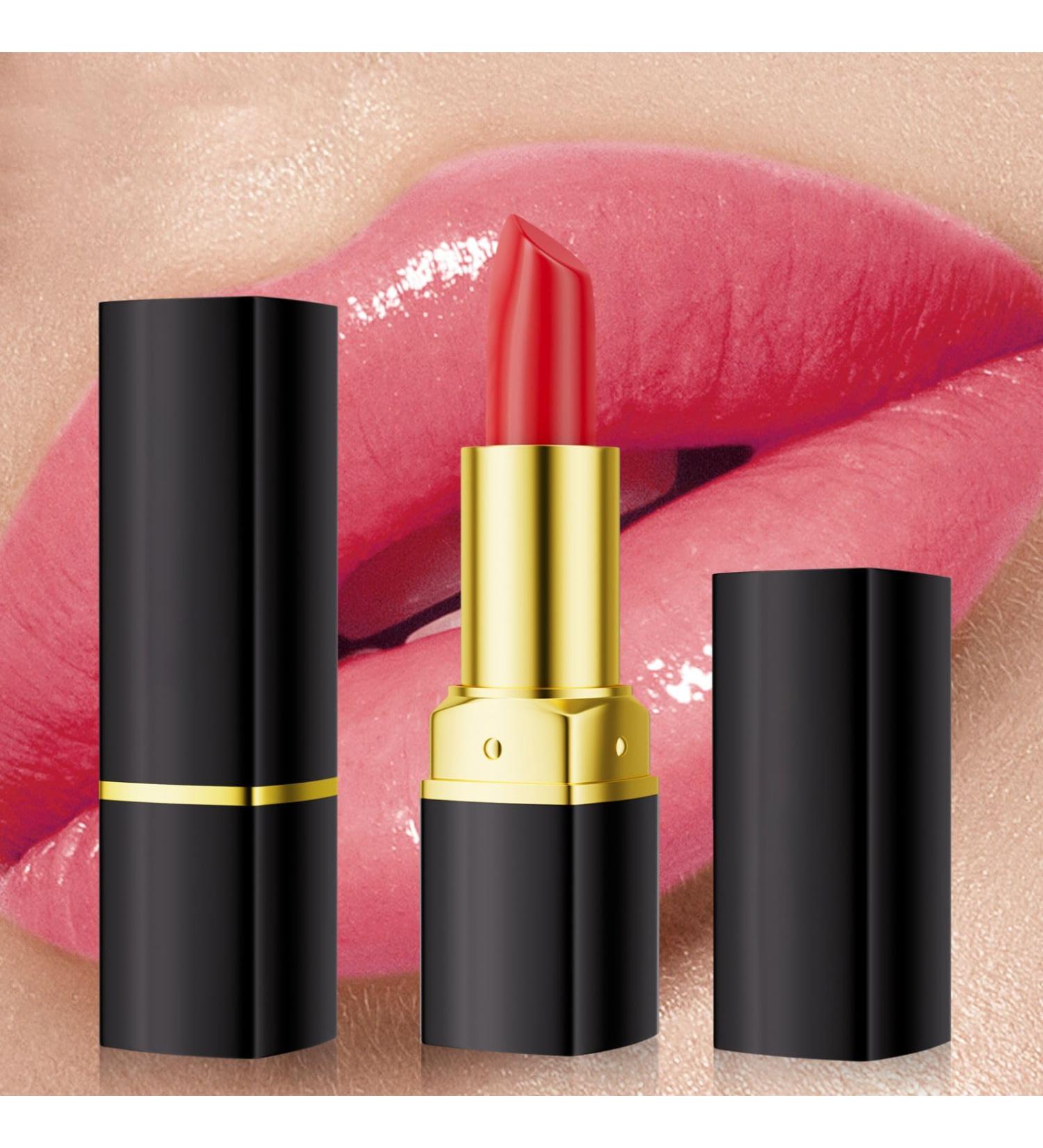 Allbesta Color Changing Lipstick | Temperature-Sensitive Red Lip Balm | Moisturizing Lip Care | International Shipping Available - Buy Online on GoSupps.com