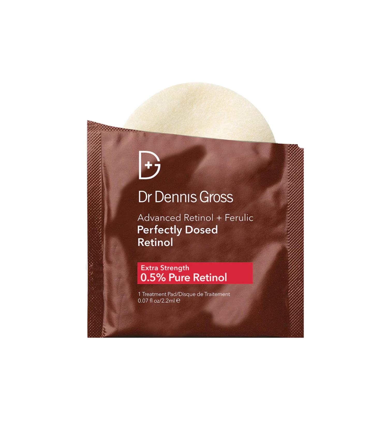 Dr Dennis Gross Advanced Retinol + Ferulic Perfectly Dosed Treatment (Extra Strength 0.5%) 8 Pack - Buy Online on GoSupps.com