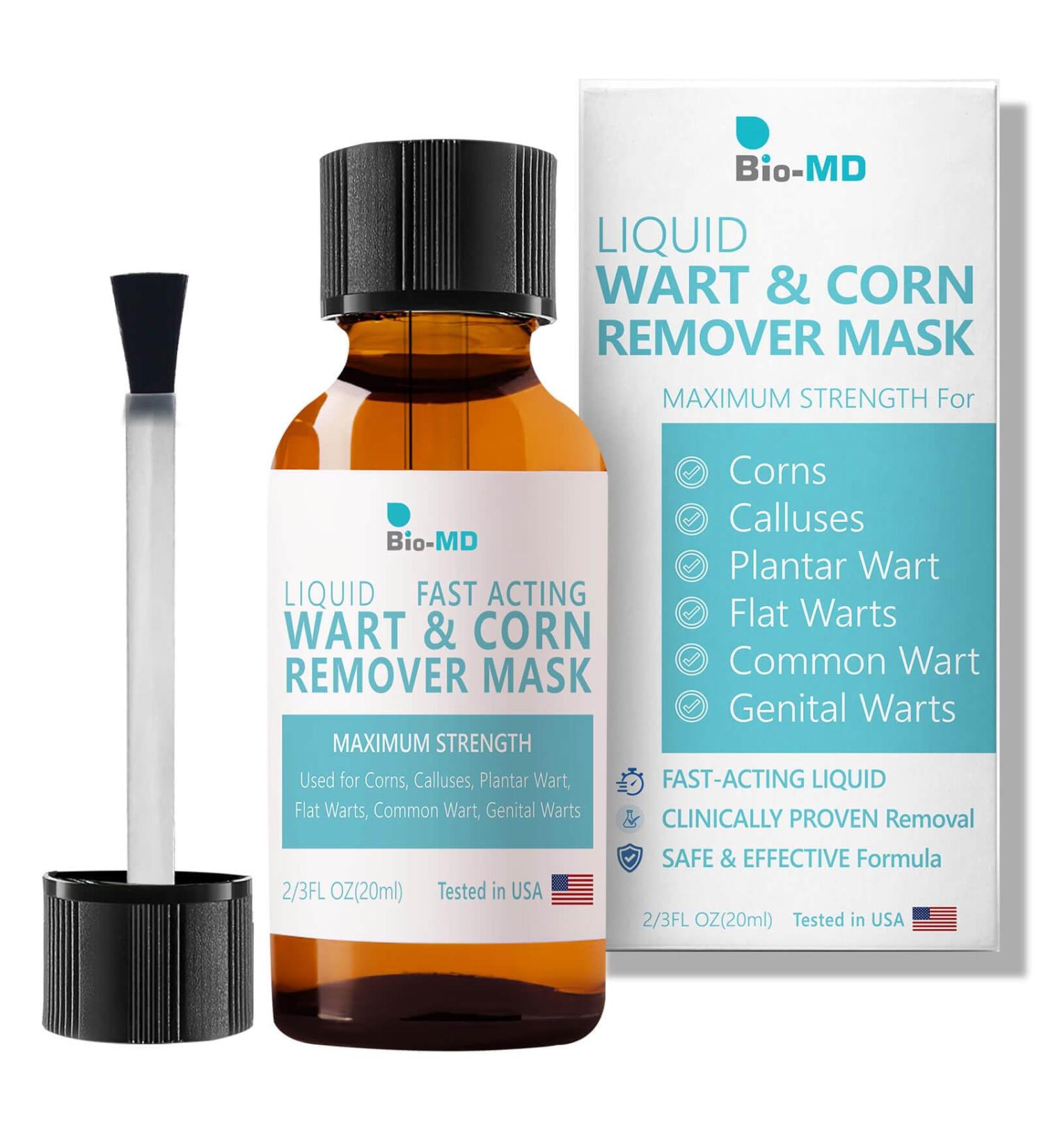 Extra Strength Liquid Corn and Callus Remover for Toes and Feet - Buy Online on GoSupps.com