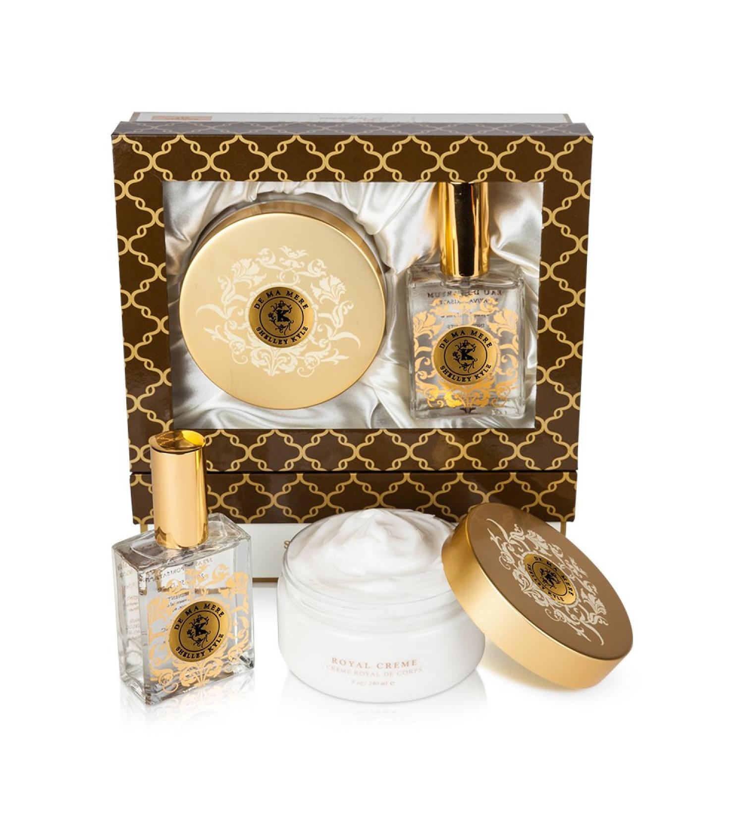 Shelley Kyle De Ma Mere Royal Creme and Large Perfume Set