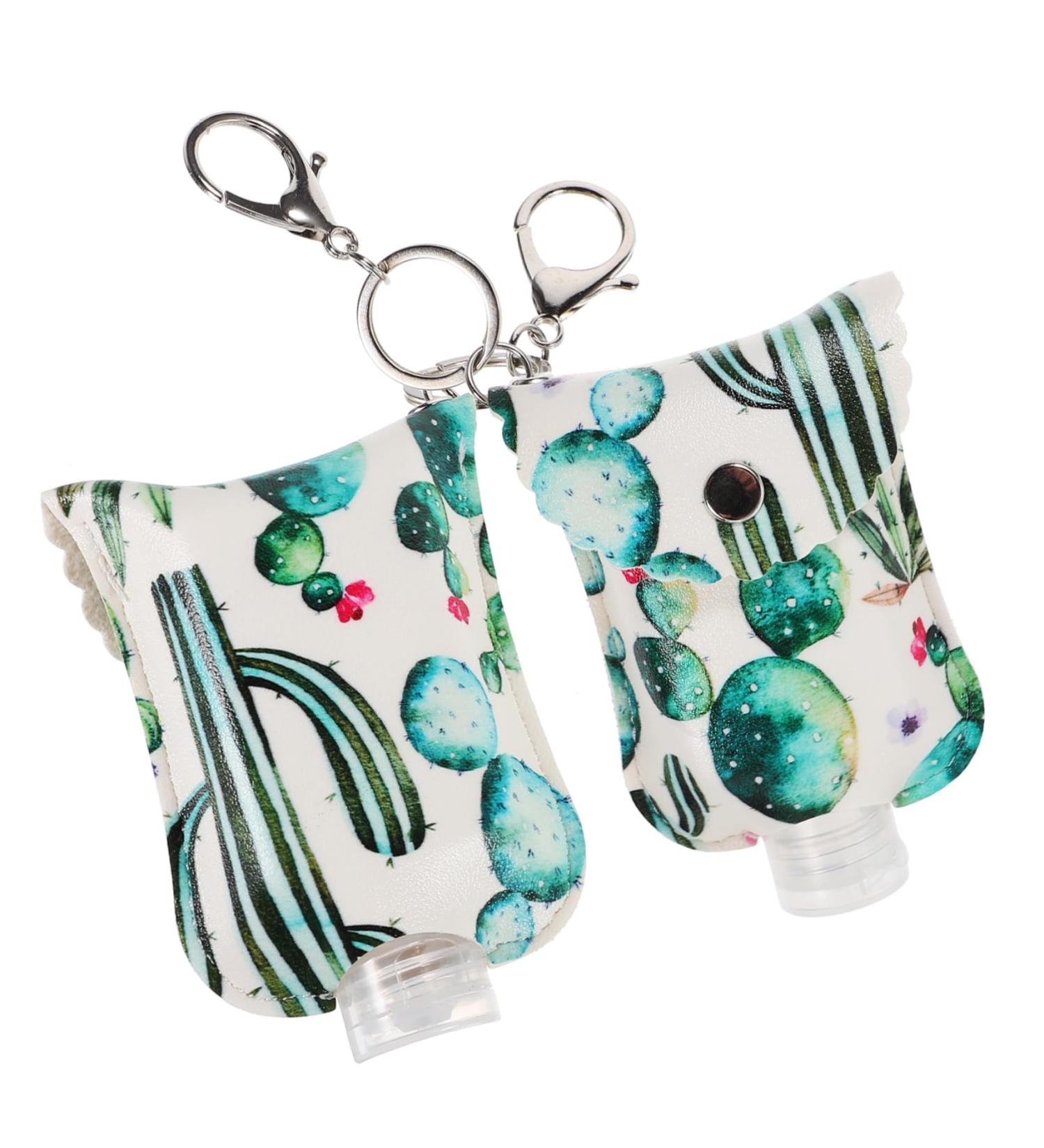 DOITOOL Portable Hand 2 Sets Flamingo Wash Bottle Pu Bottle Cap Mini Portable Hand Soap 10x6cm Green - Buy Online on GoSupps.com