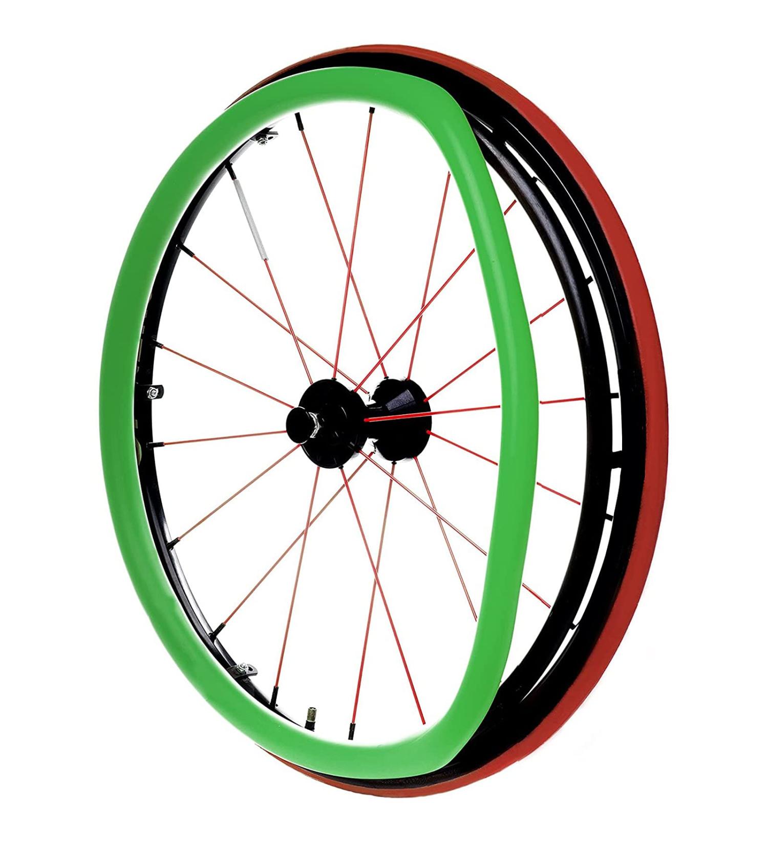 Wheelchair Push Rim Covers Wheelchair Accessories 22/24-Inch Non-Slip Wear-Resistant Hand Push Cover/Protective Sleeve Rear Wheel Sports Wheelchair Cover /F/Diameter 52 C Diameter 52 - Buy Online on GoSupps.com