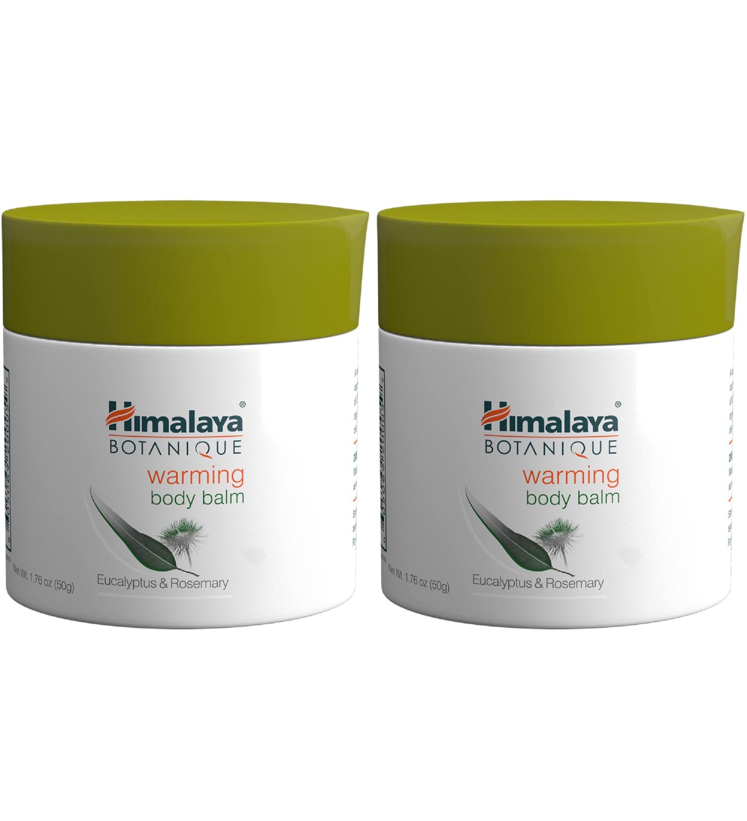 Himalaya Botanique Warming Body Balm for Relaxation Provides Long Lasting Comfort 1.76 oz 2 Pack 1.76 Ounce (Pack of 2) - Buy Online on GoSupps.com