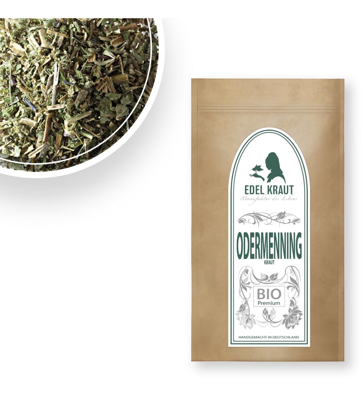 Organic Odermennig Tea 100g | Premium Herbal Tea - 100% Natural & Additive-Free | Noble Herb - Buy Online on GoSupps.com