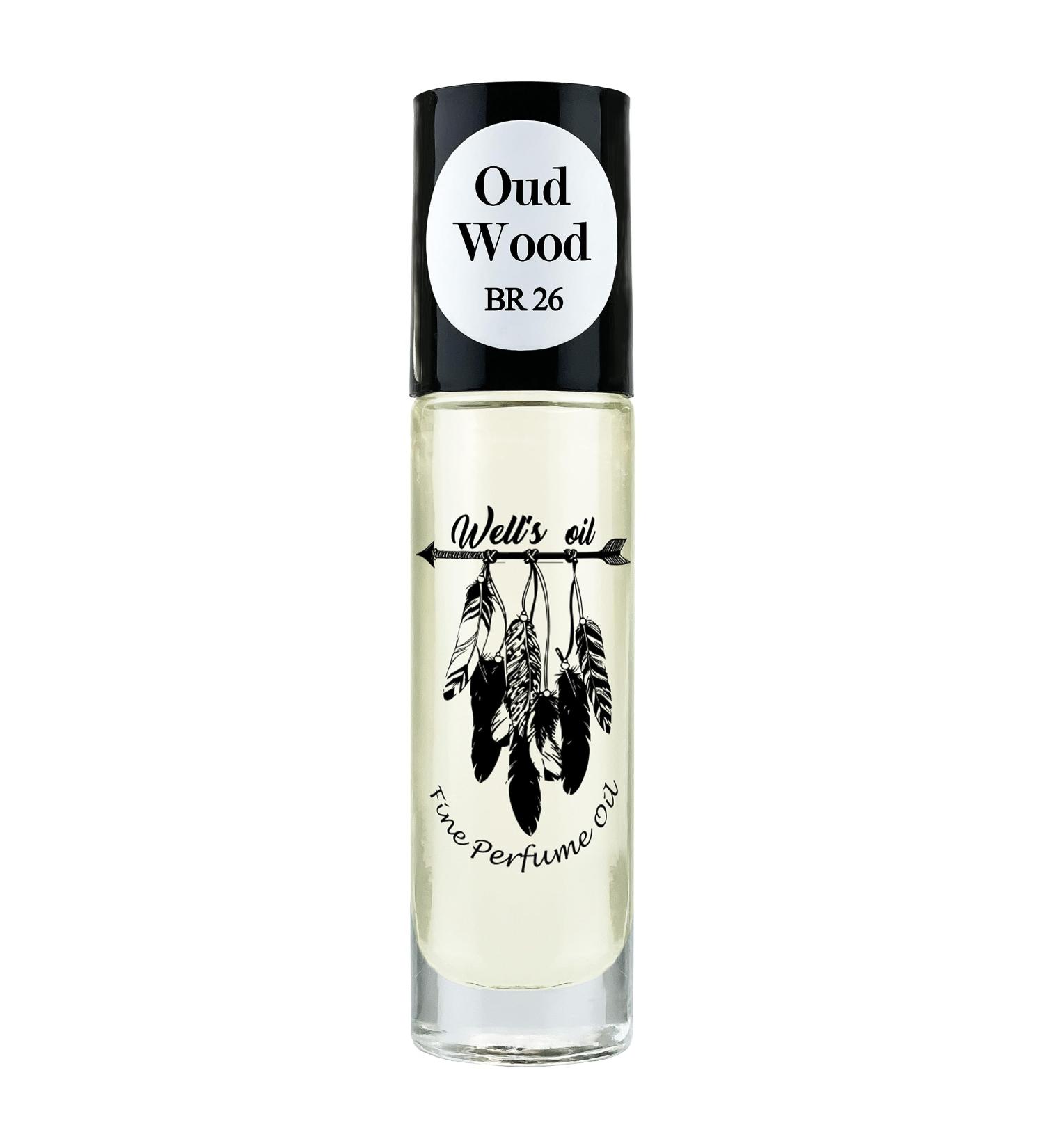 Well's Oil Roll-On Perfume Oil (Inspired by Oud Wood Notes) | Soft & Woody | Long-Lasting | Paraben-Free | 0.33 Fl Oz / 10 ml 26. Oud Wood - Buy Online on GoSupps.com