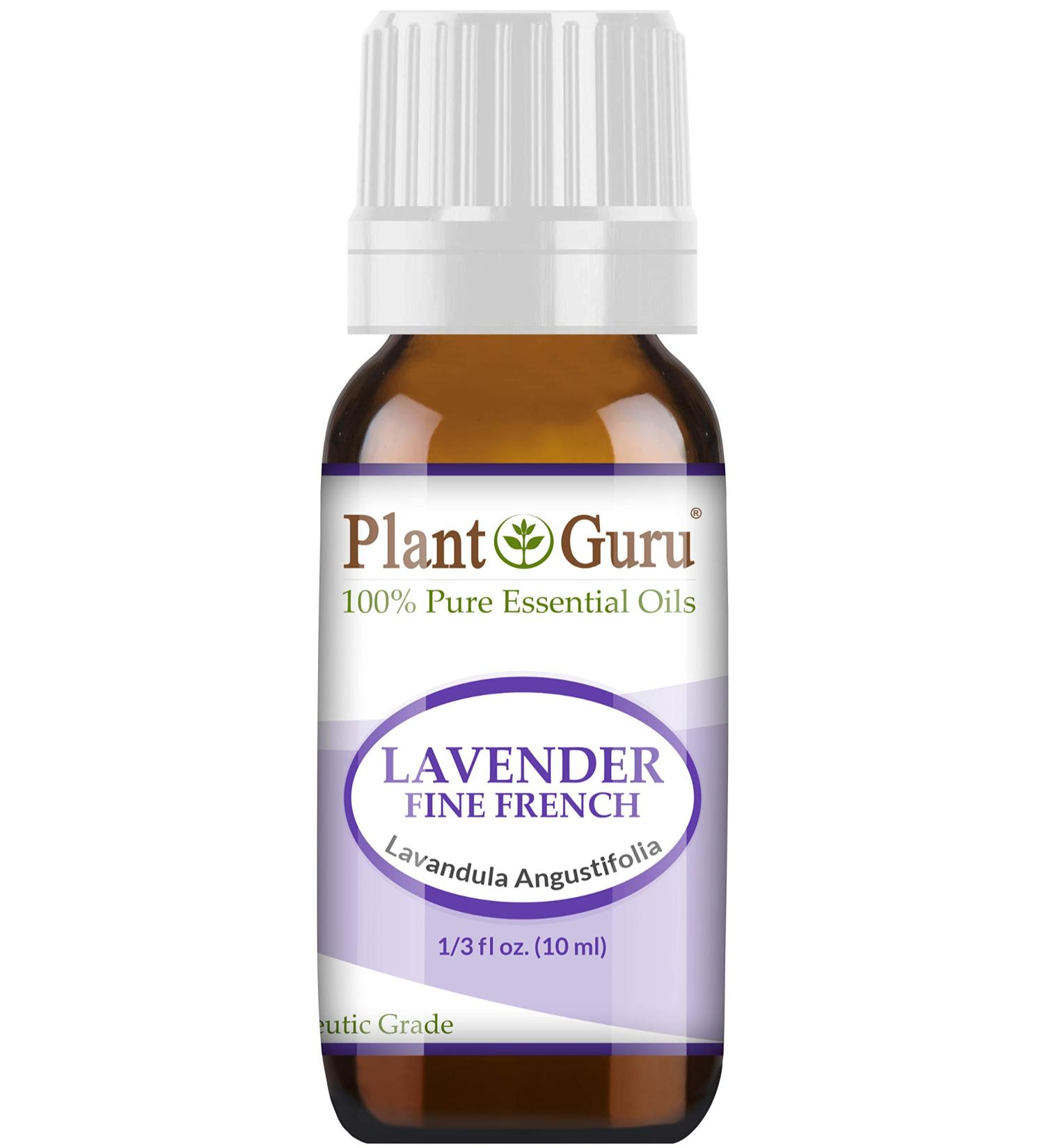 Lavender Essential Oil 10 ml (Fine French) 100% Pure Natural Undiluted Therapeutic Grade for Skin Body and Hair Growth Aromatherapy Diffuser Great for Relaxation and Calming.