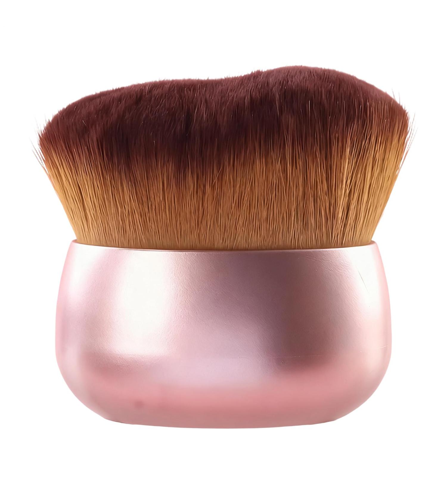 Self Tanning Brush Large Head Extra Dense Bristles Tanning Applicator Bronzer Blend Foundation Applicator for Neck Arm Back Leg Concealer Rose Gold - Buy Online on GoSupps.com