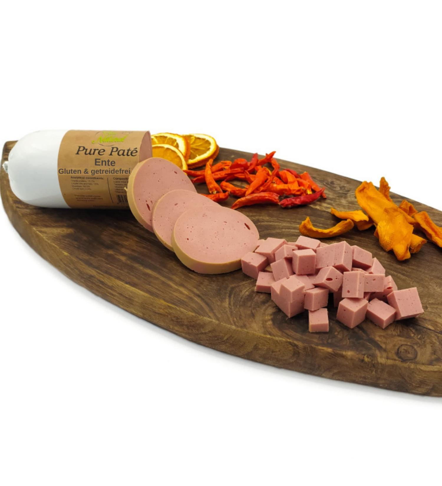 Paw Natural Hundenwurst Cutting Festival - Gluten & Grain-Free Duck Sausage 3x400g | Healthy Fresh Meat for Dogs - Buy Online on GoSupps.com