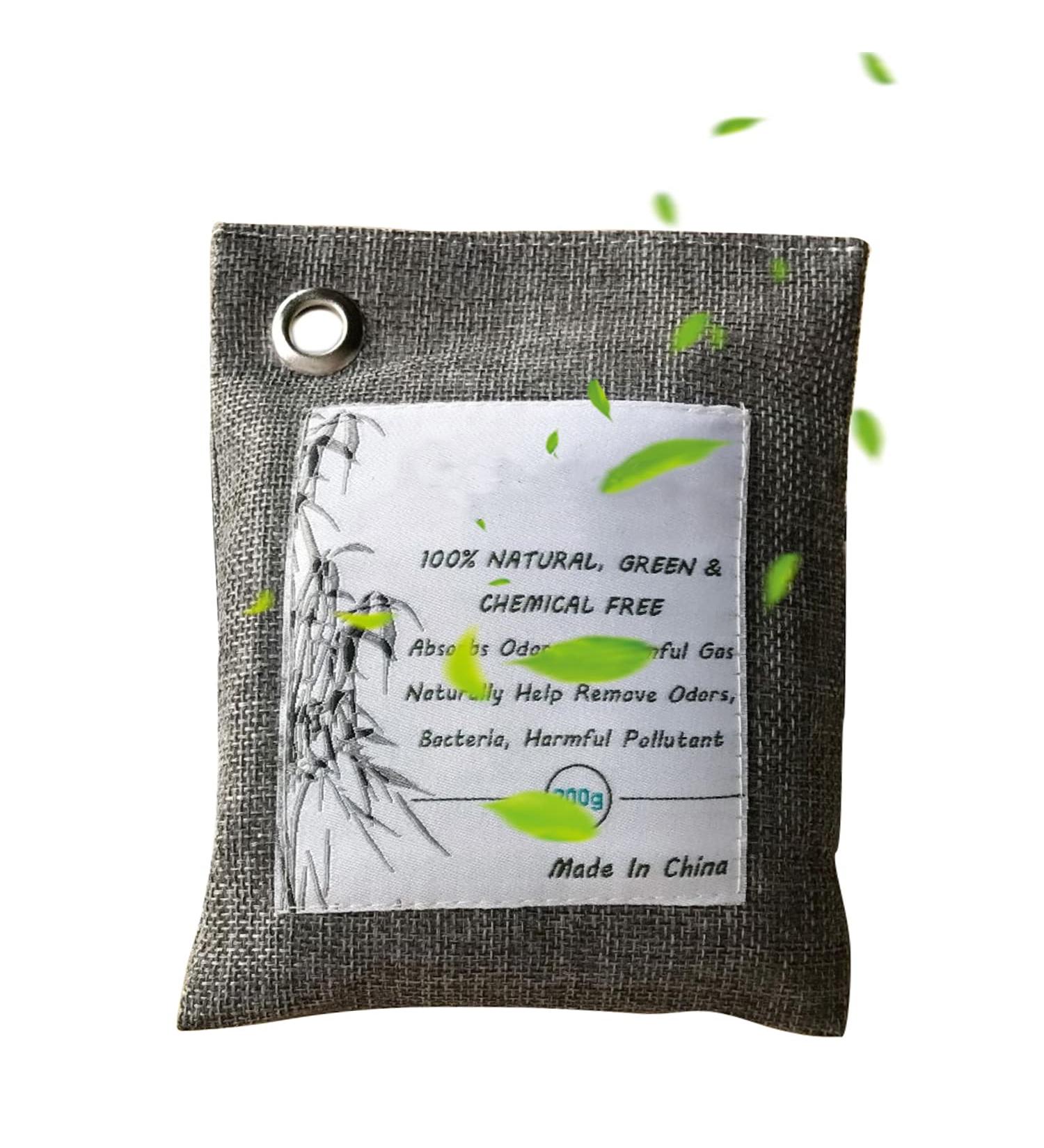 E-HORDE Natural Bamboo Charcoal Bags Air Purifying Bag Charcoal Odor Eliminators for Home Car Bedrooms Kitchen Bathroom Fridge Closet Shoes and Pet Areas (1) - Buy Online on GoSupps.com