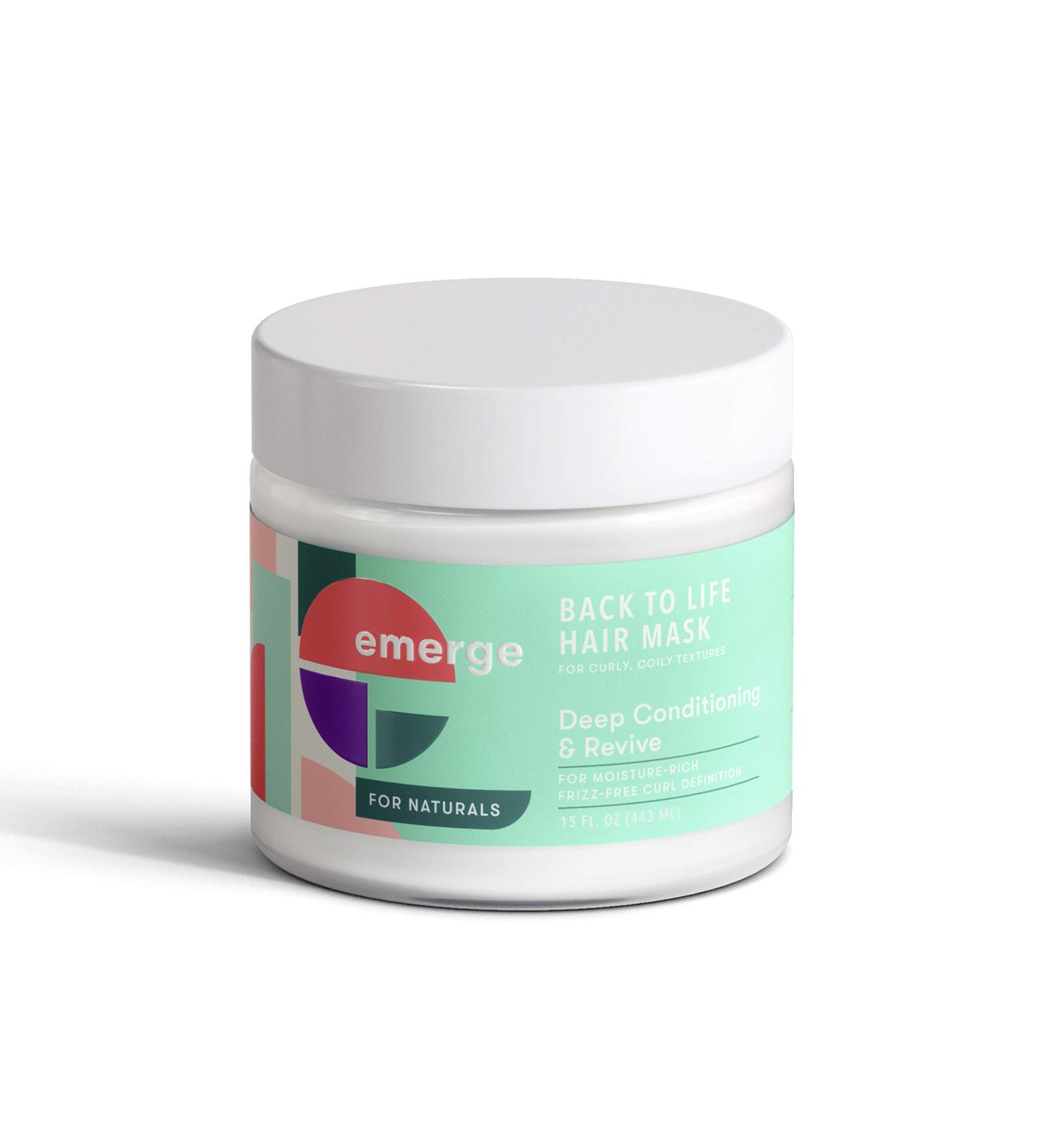 Emerge Almond Milk Hair Mask 15 oz - Sulfate & Paraben Free Deep Conditioner for Frizzy Curls - Buy Online on GoSupps.com