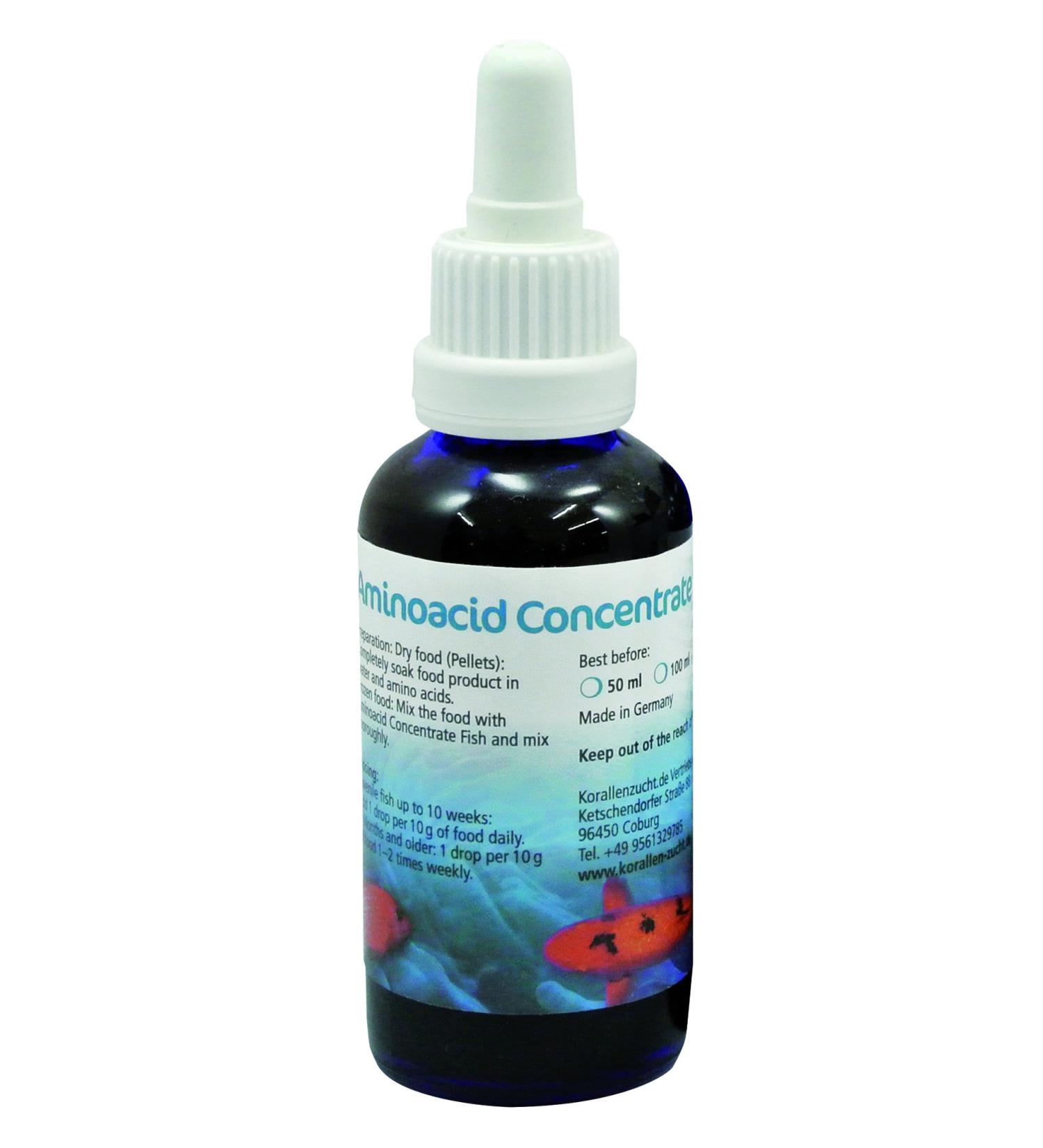 Corail zucht. de aminoacid concentré Fish, 1er Pack (1 x 50 ML)