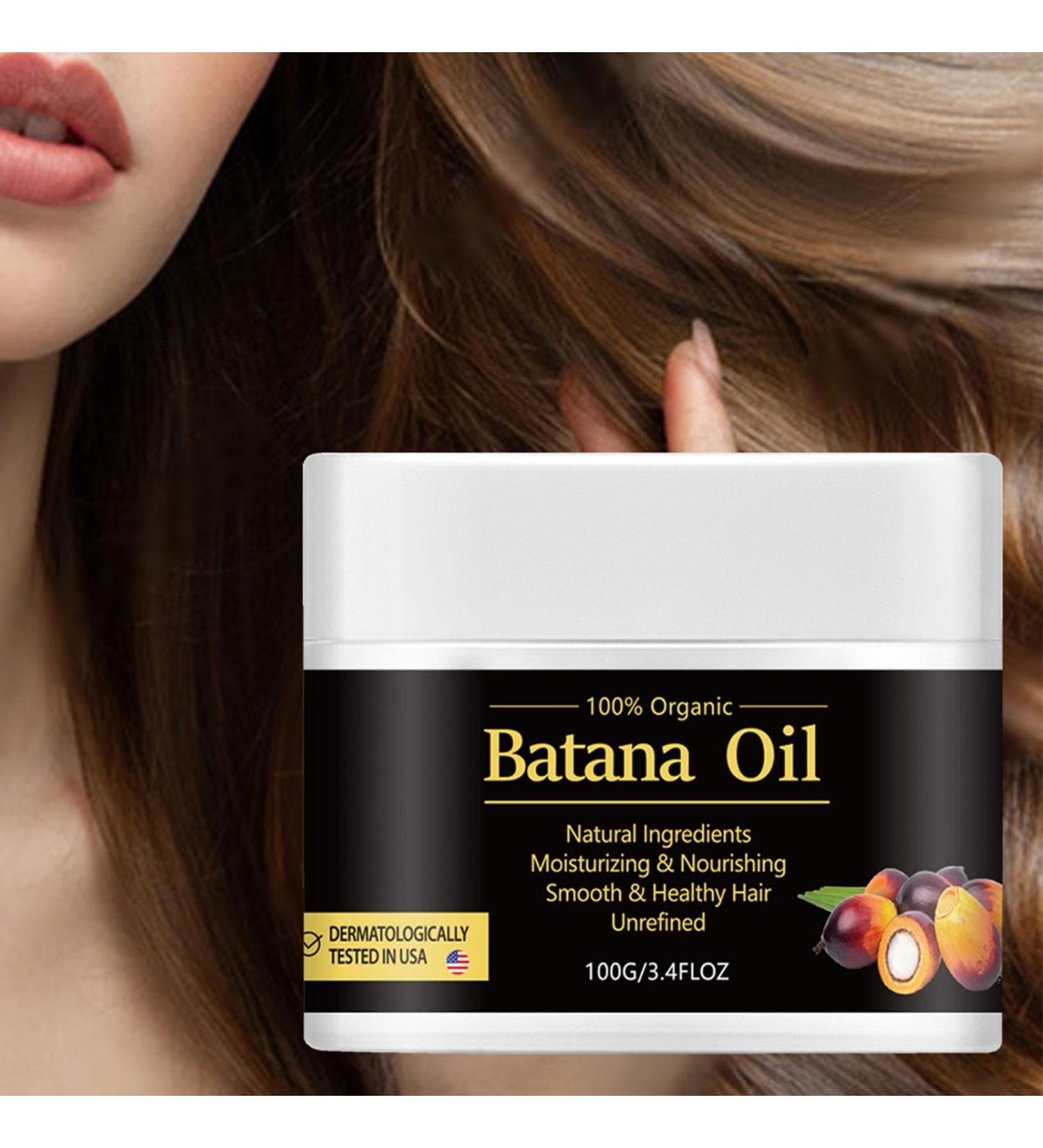 Batana-oil For Hair Growth And Repair - Natural Batana-oil Batana Anti Loss Hair Oil For Visibly Thicker And Stronger Hair Prevent Hair-Loss all Hair Types - Buy Online on GoSupps.com