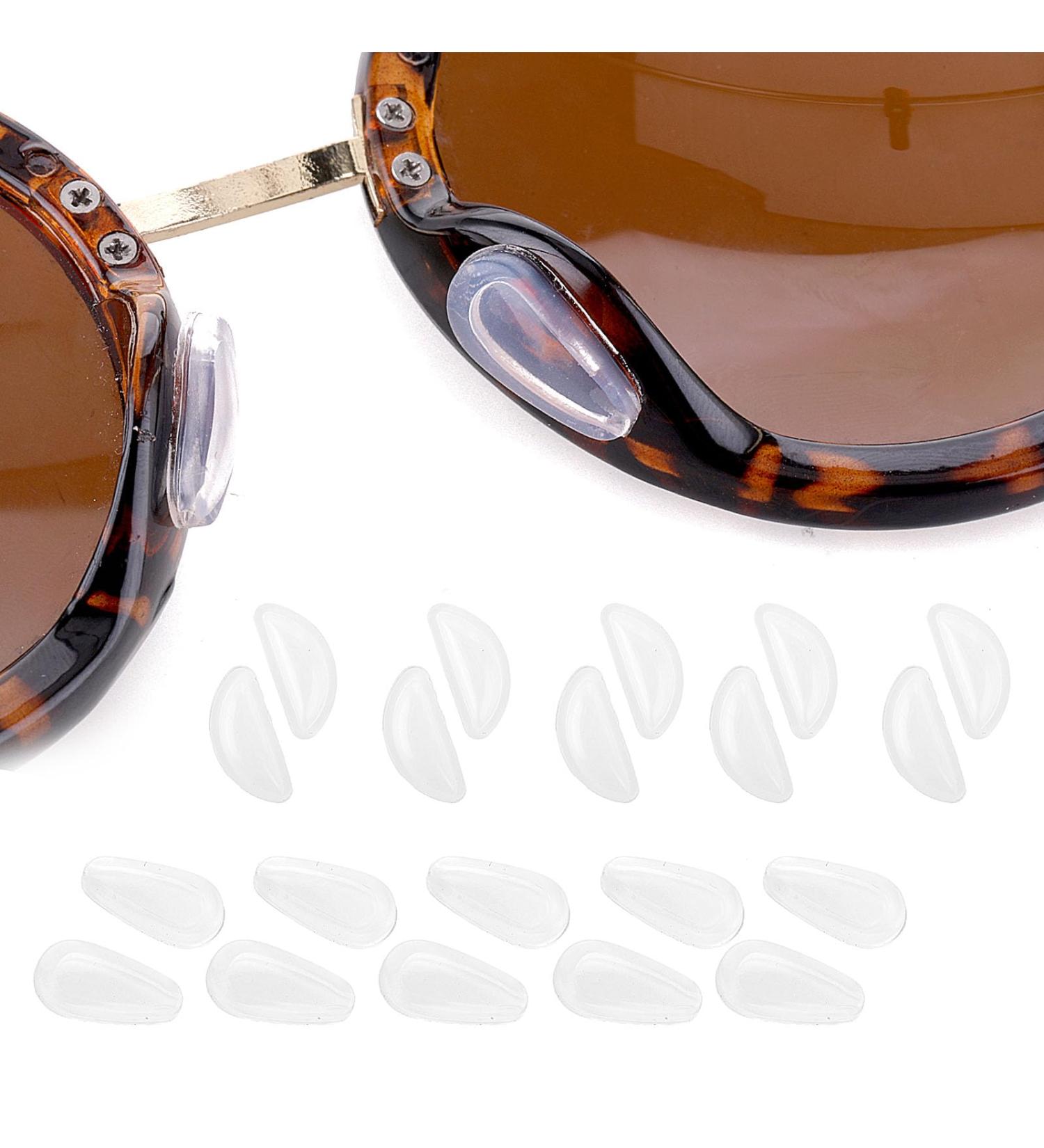 Curious Self-Adhesive Silicone Nose Pads - 20 Pairs Anti-Slip Comfort for Glasses & Sunglasses - Soft White Nose Pads for Reading Glasses - Buy Online on GoSupps.com