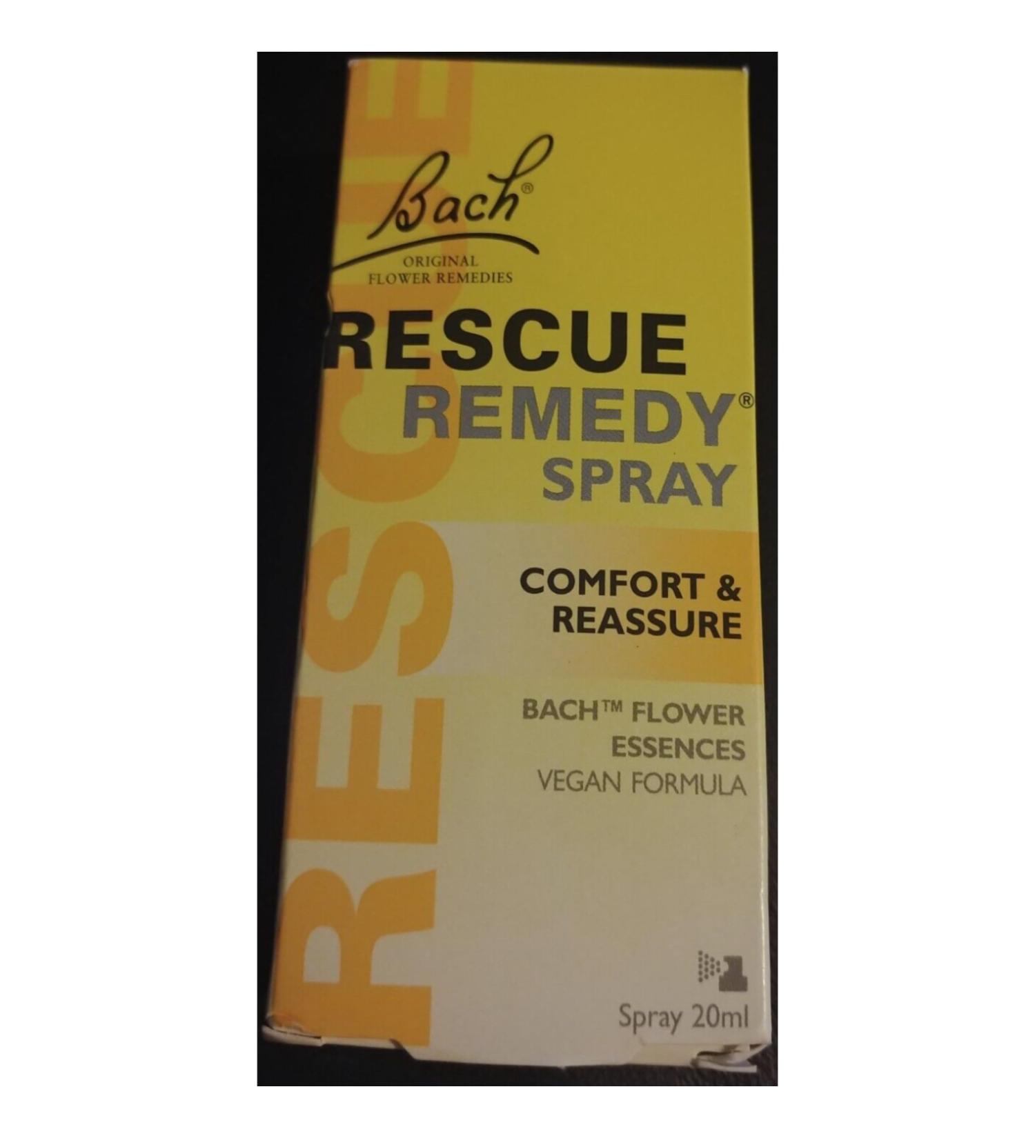 Bach Rescue Remedy Rescue Spray 20 ml - Buy Online on GoSupps.com