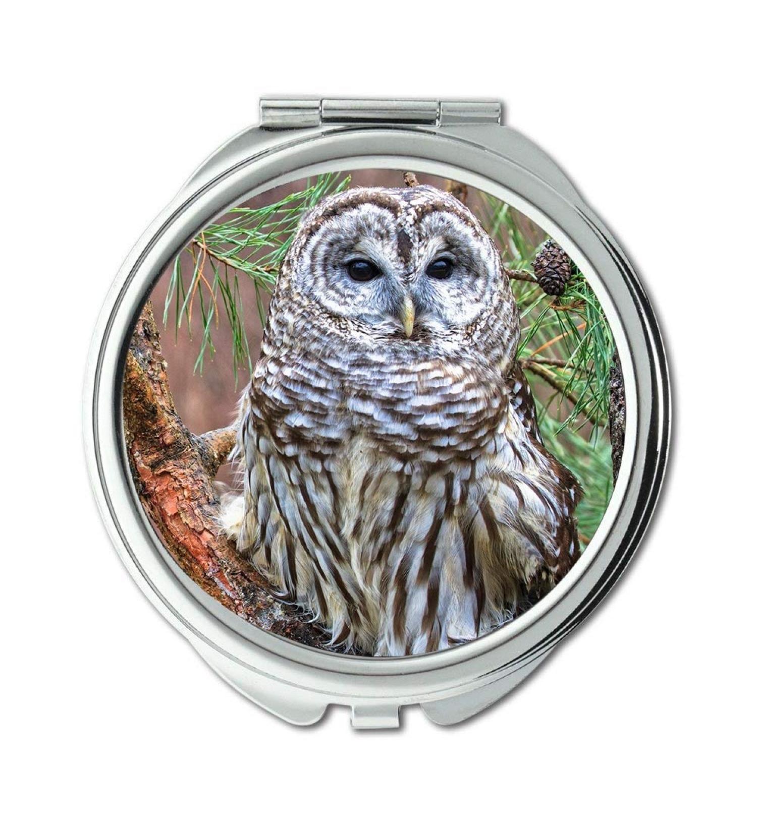 YENDOSTEEN Mirror Travel Mirror owl english purdue owl bird pocket mirror portable mirror - Buy Online on GoSupps.com
