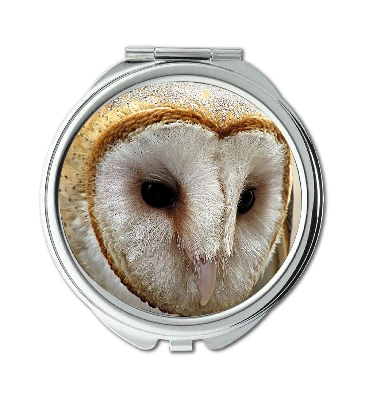 Mirror Compact Mirror owl ears owl bird pocket mirror portable mirror - Buy Online on GoSupps.com