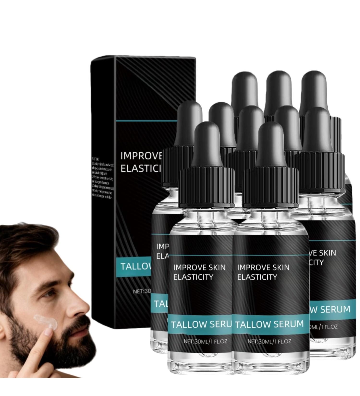 BRVLY Grass Fed Beef Tallow Moisturizing Facial Serum Whipped Tallow Balm for Men & Women Moisturizing Skin Body Butters for Men Skin Care Facial Moisturizer for Men & Hand Cream 10 - Buy Online on GoSupps.com