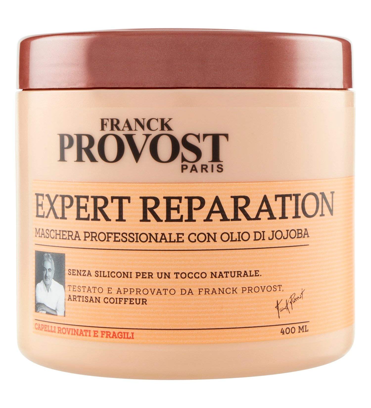 Franck Provost Expert Reparation Mask with Jojoba Oil - Strengthen & Repair Hair | 400 ml - International Shipping Available - Buy Online on GoSupps.com