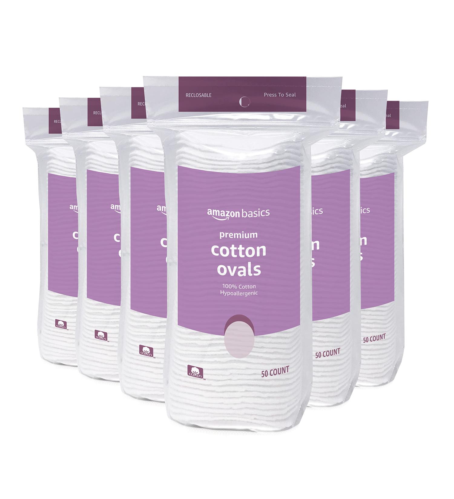 Amazon Basics Oval Premium Pads  50ct  6-Pack (Previously Solimo) - Buy Online on GoSupps.com
