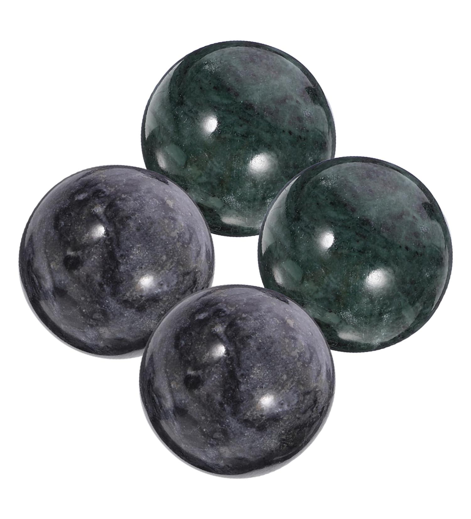 Beavorty 8-Sentence Custom Marble Massage Balls - Chinese Handcrafted Stress Relief Balls for Wrist and Hand Massage - Buy Online on GoSupps.com