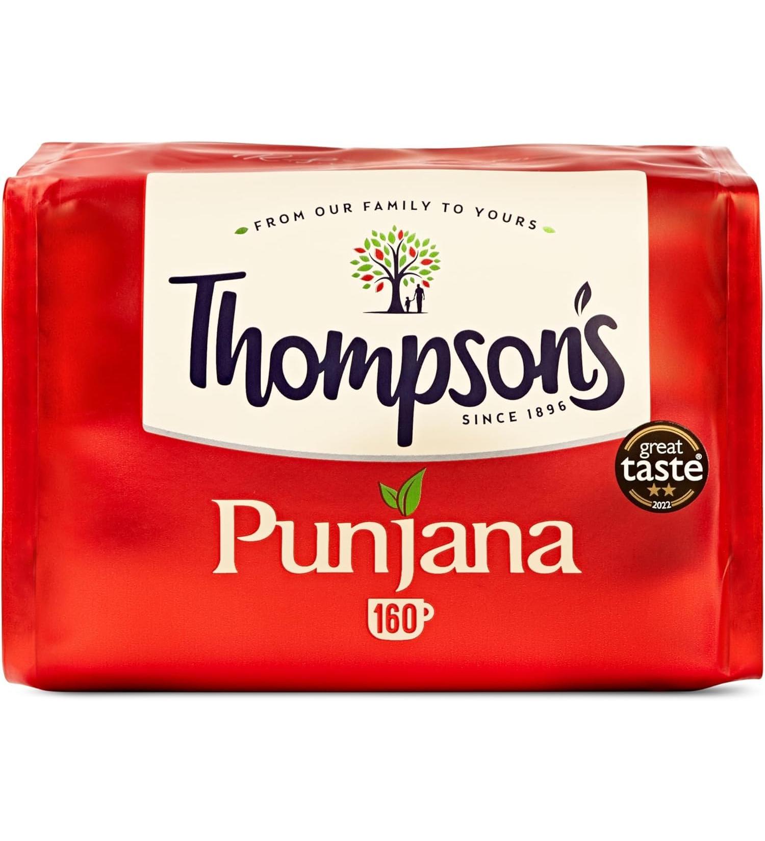 Thompson's Thompson's Family Teas Punjana Pack of 160 Tea Bags