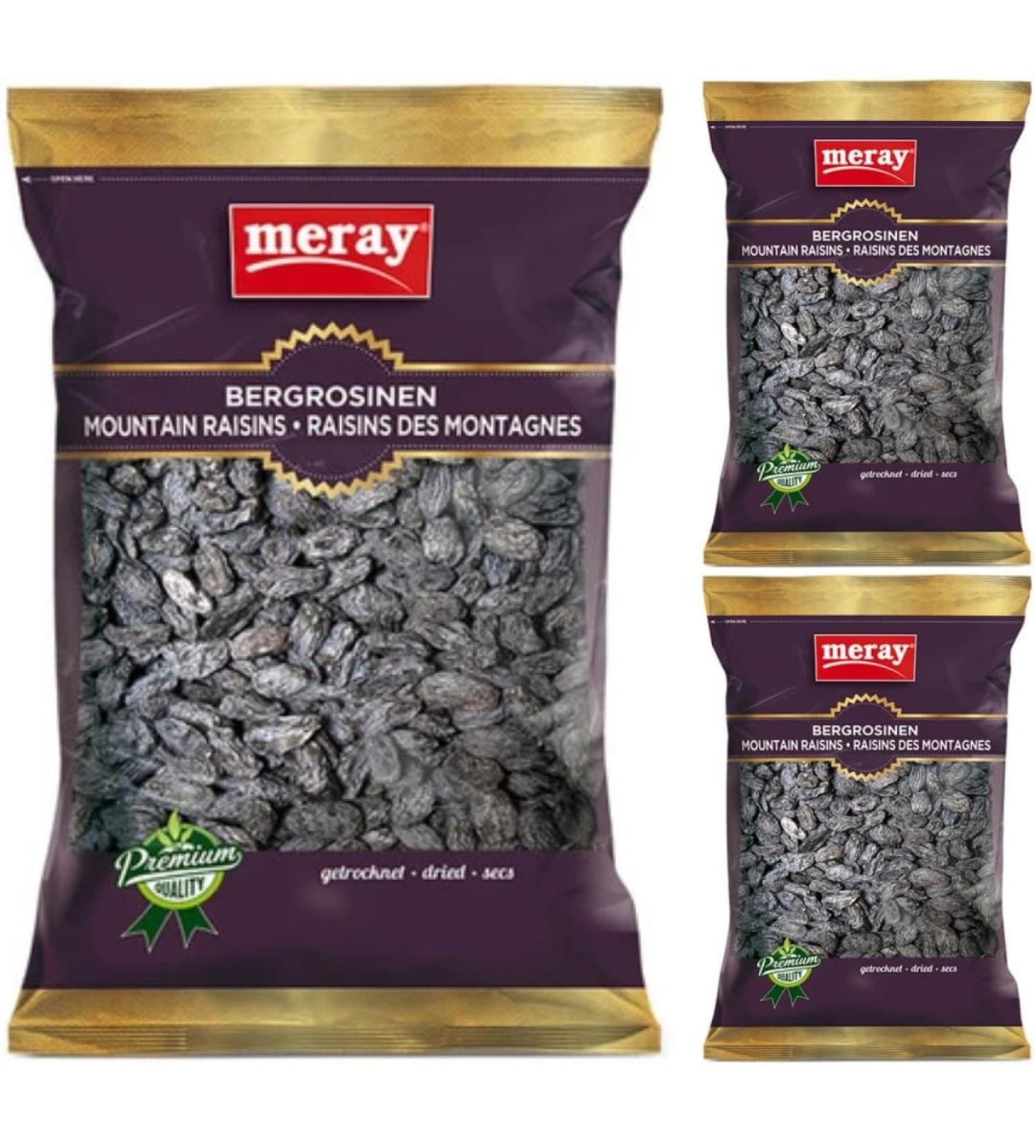 Mry Bergrosinen Raisins 250 g with Pufai Grocery (Pack of 3) - Buy Online on GoSupps.com