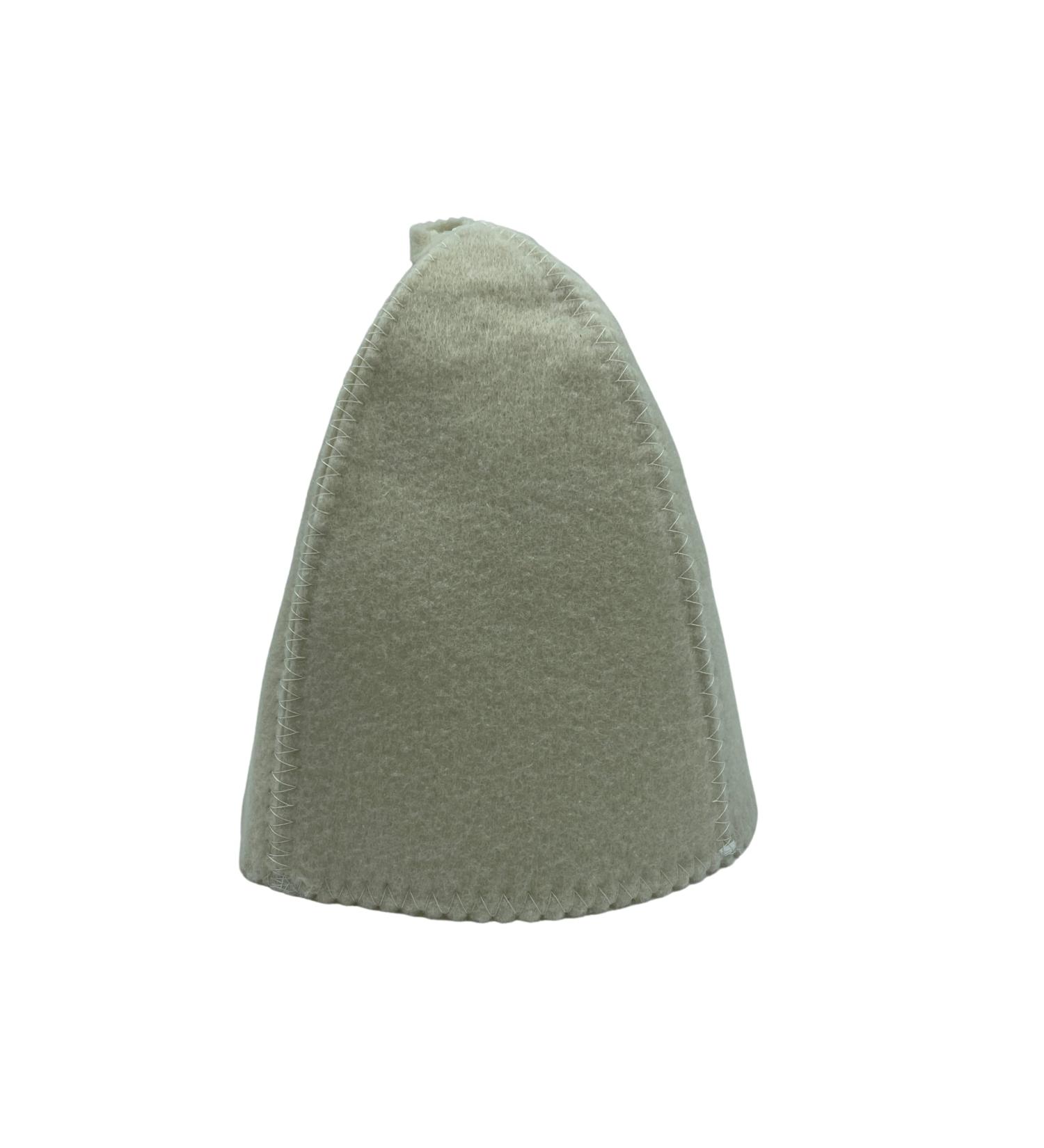 Fragrant Moments Basic White Sauna Hat - 100% Cotton Felt | International Shipping - Buy Online on GoSupps.com