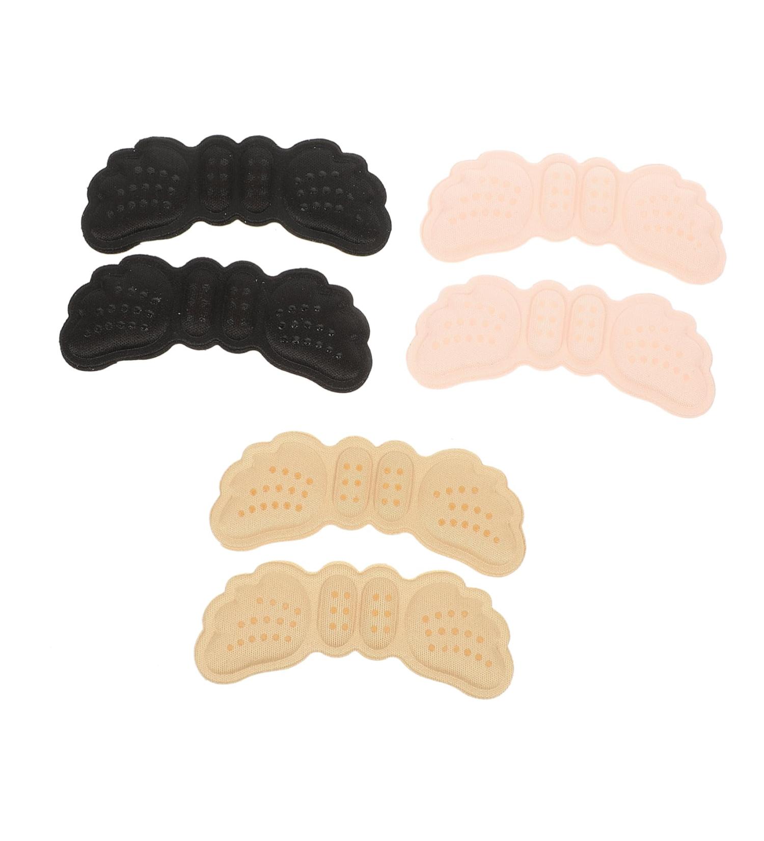 FRCOLOR 3 Pairs Heel Wear Pads - Anti-Slip Cushions for High Heels | Ladies Shoe Grips & Back Liners | Non-Slip Insole - Assorted Colors - Buy Online on GoSupps.com