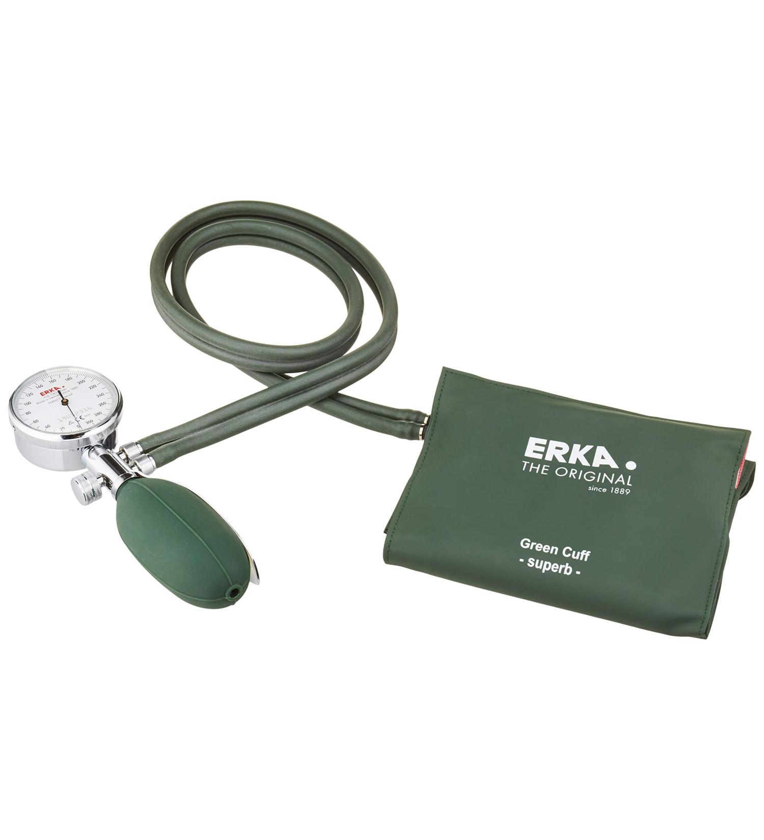 ERKA 201.20482 Perfect Aneroid Sphygmomanometer 48mm with Cuff Size 4 - International Shipping Available - Buy Online on GoSupps.com