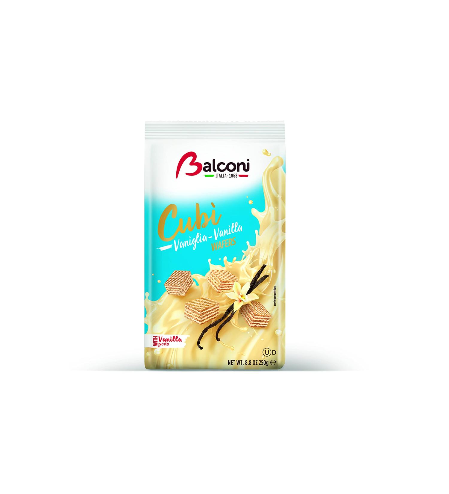BALCONI Wafers Cubi Vanilla - Buy Online on GoSupps.com