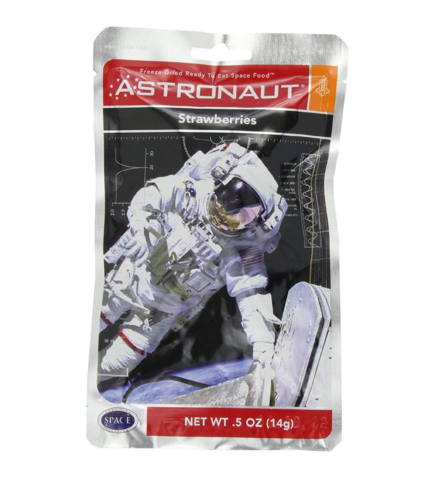 Astronaut Food - Strawberries