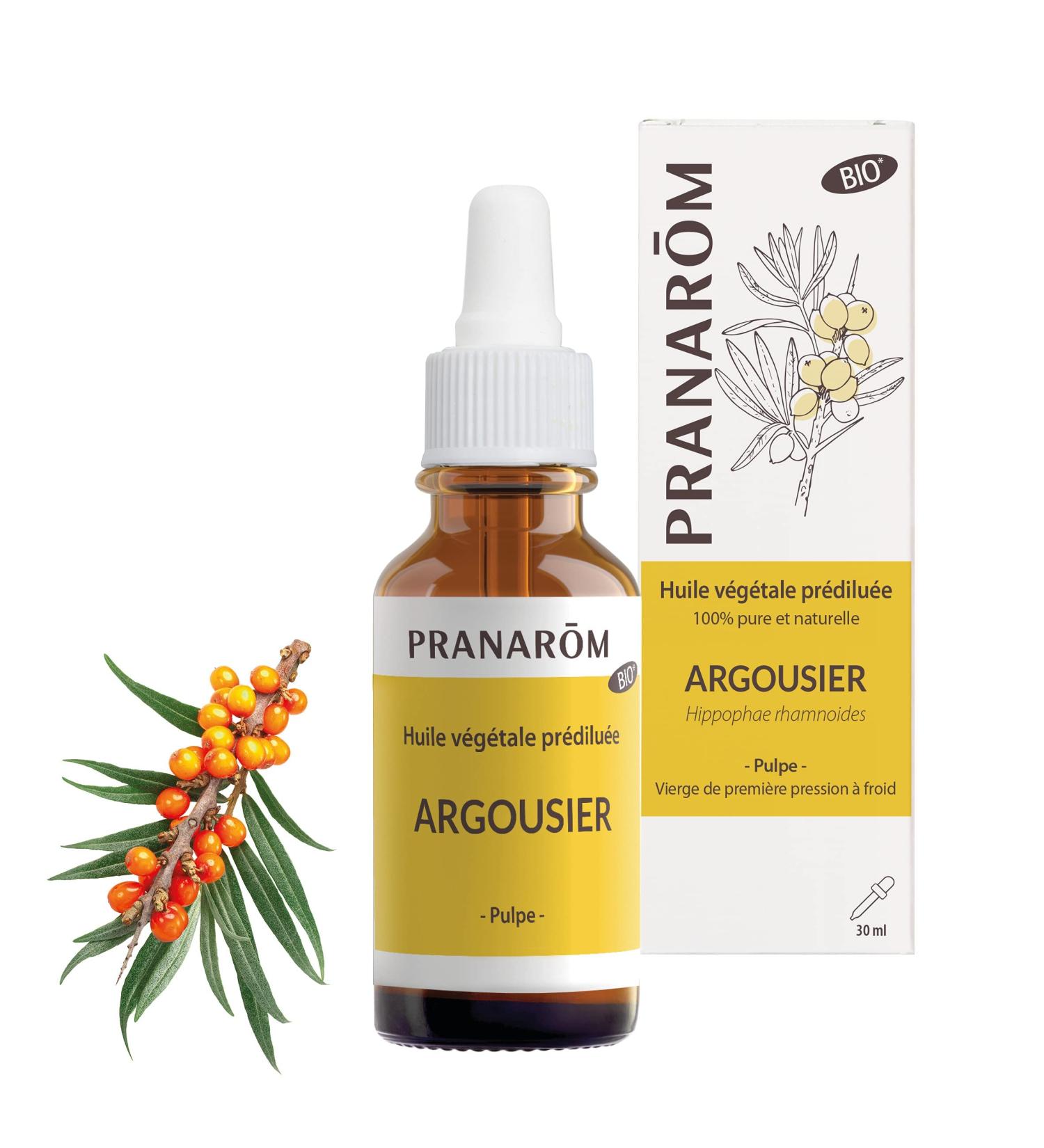 Pranar m Sea Buckthorn Vegetable Oil Virgin Pulp Cold Pressed Vitamin Serum 30 ml - Buy Online on GoSupps.com