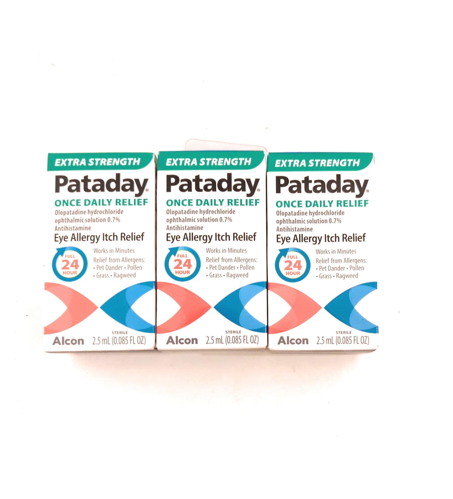Pataday Eye Drops Extra Strength, 2.5 ml (3 Pack)