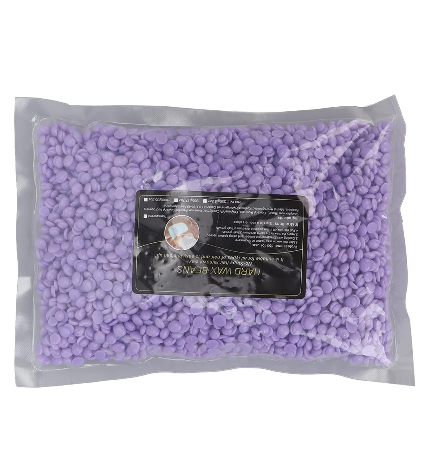 Natudeco 500g Hair Removal Wax Pearls - Ideal Depilatory Hard Wax Beans for Bikini Eyebrows Face Armpits & Sensitive Skin - Buy Online on GoSupps.com