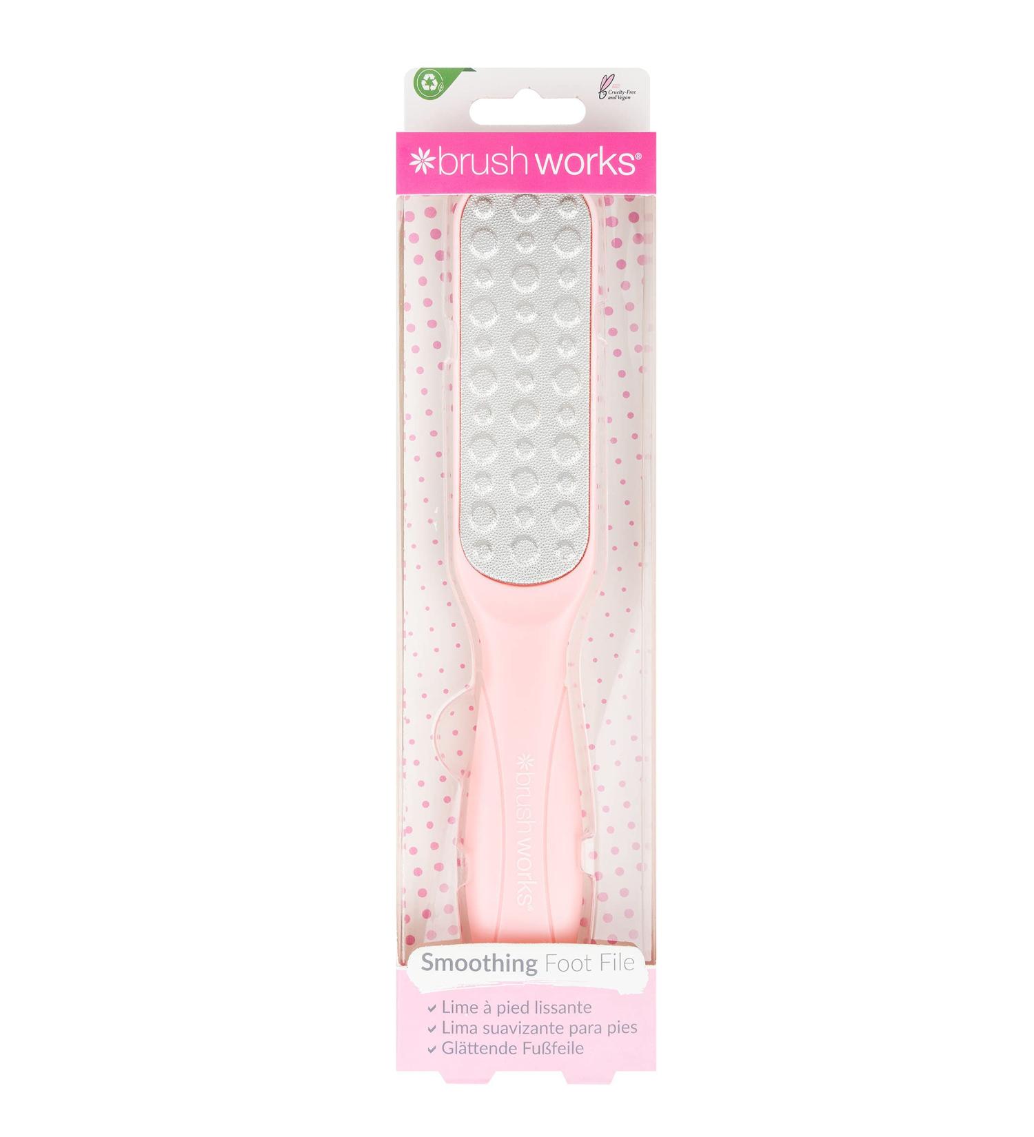 Brushworks Metal Foot File Pink & Silver 52 56 367 - Buy Online on GoSupps.com