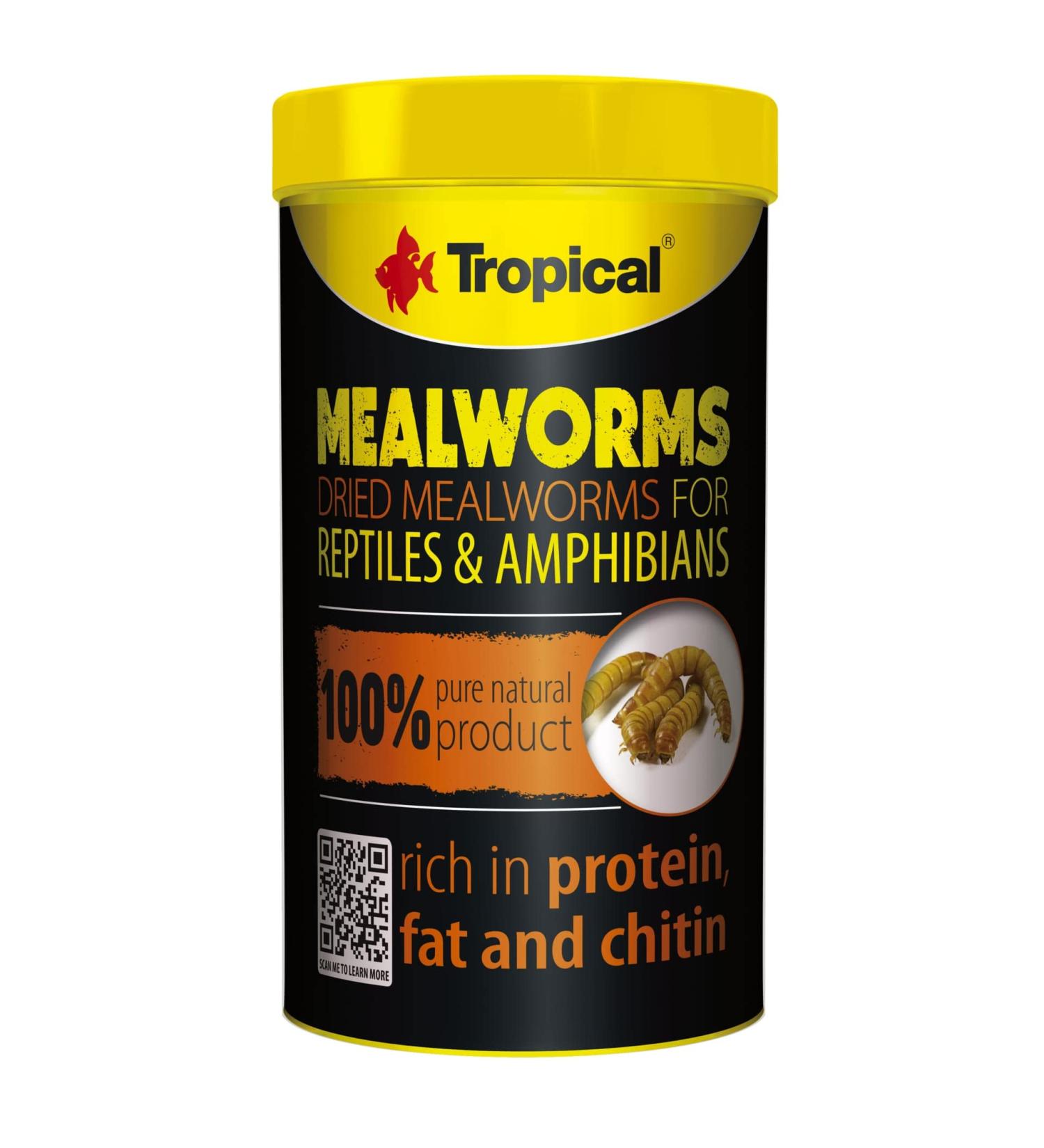 Tropical Dried Meal Worms - 30 g - Buy Online on GoSupps.com