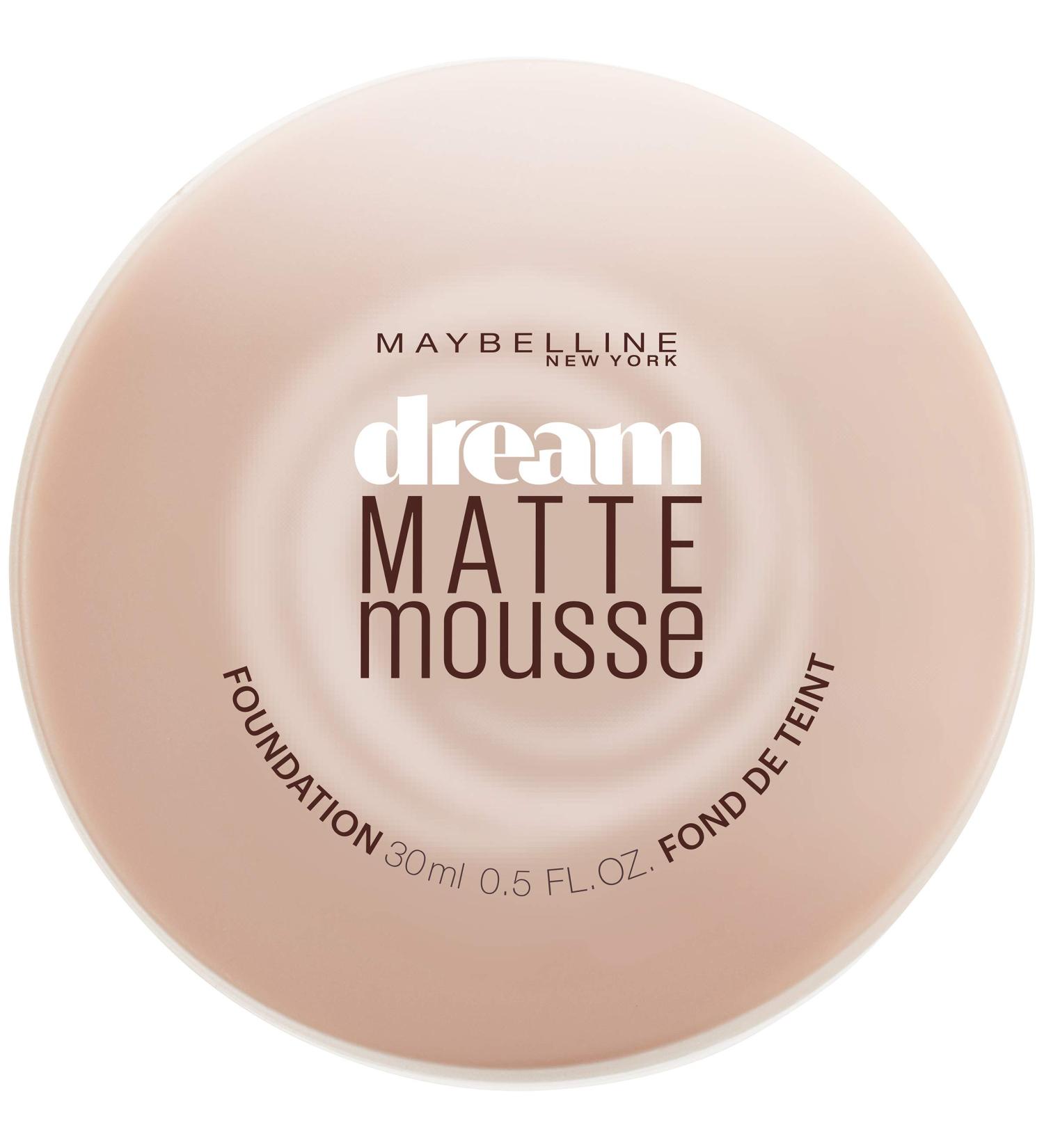 Maybelline Dream Matte Mousse Foundation Porcelain Ivory Light 1 0.64 oz (Pack of 4)